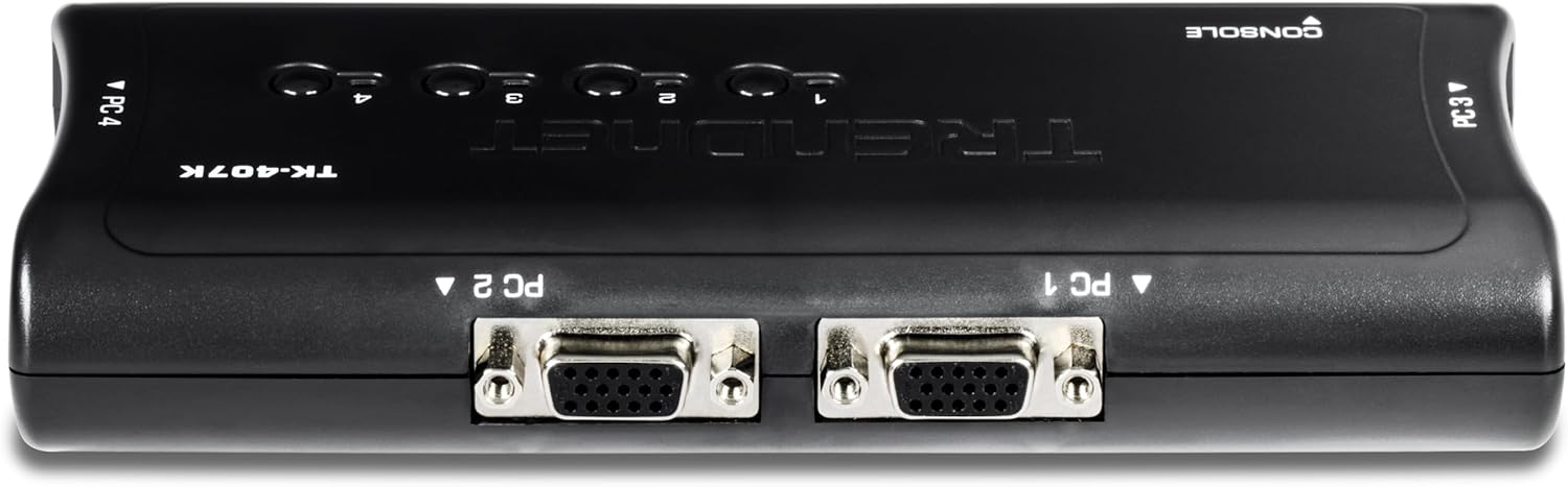 TRENDnet TK-407K, Kit Switch KVM a 4 porte USB - immagine 6
