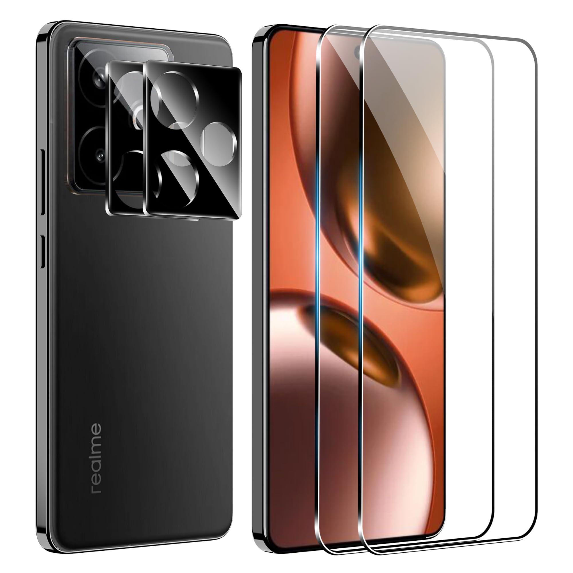 Fdhyfgdy Pellicola Protettiva per Realme GT 7/GT 7T