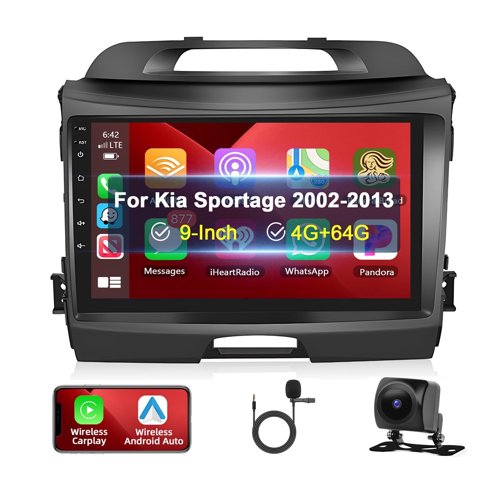 Autoradio Android per Kia Sportage (2010-2016)