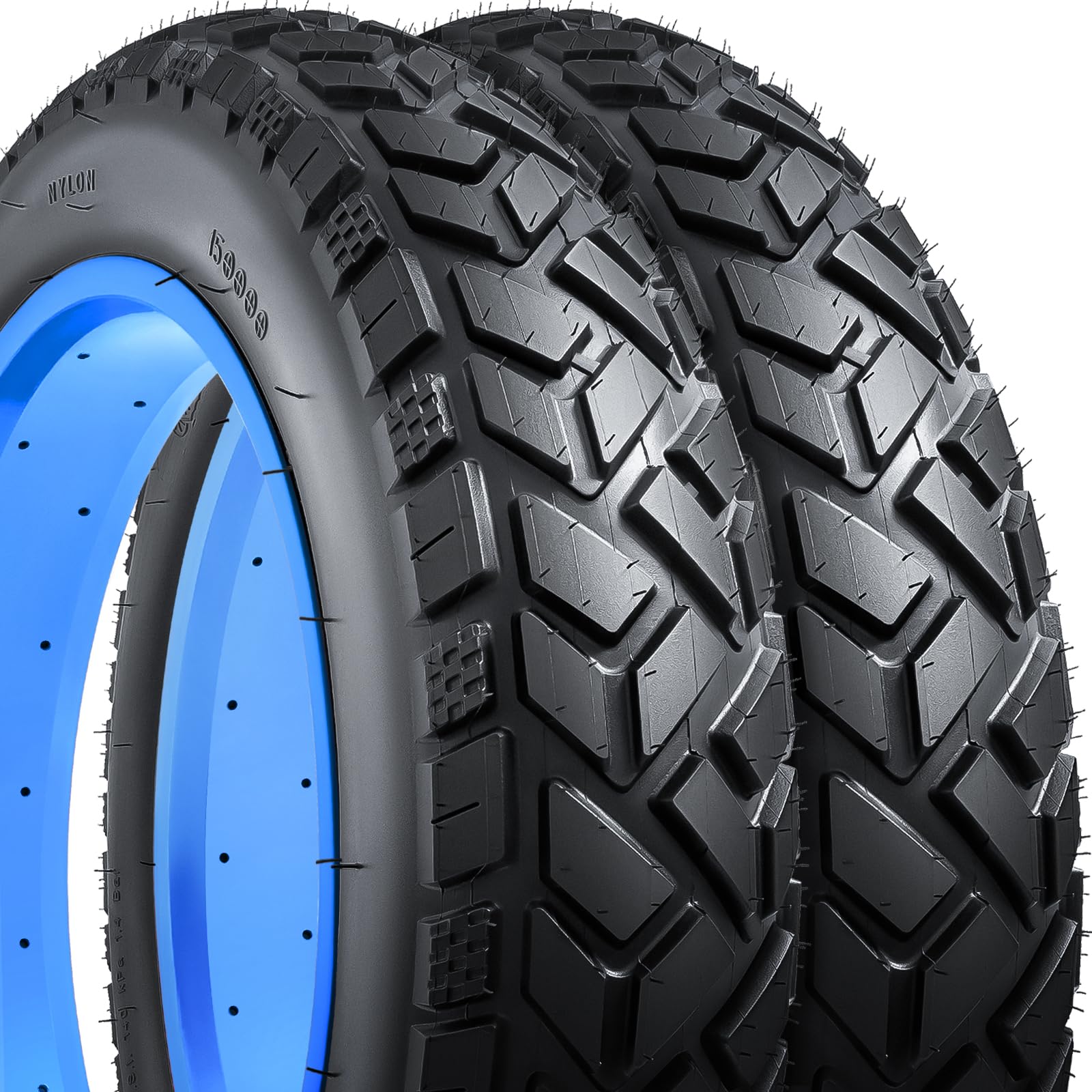 Yunscm 2-PCS Pneumatici Fat E-Bike 20x4.0