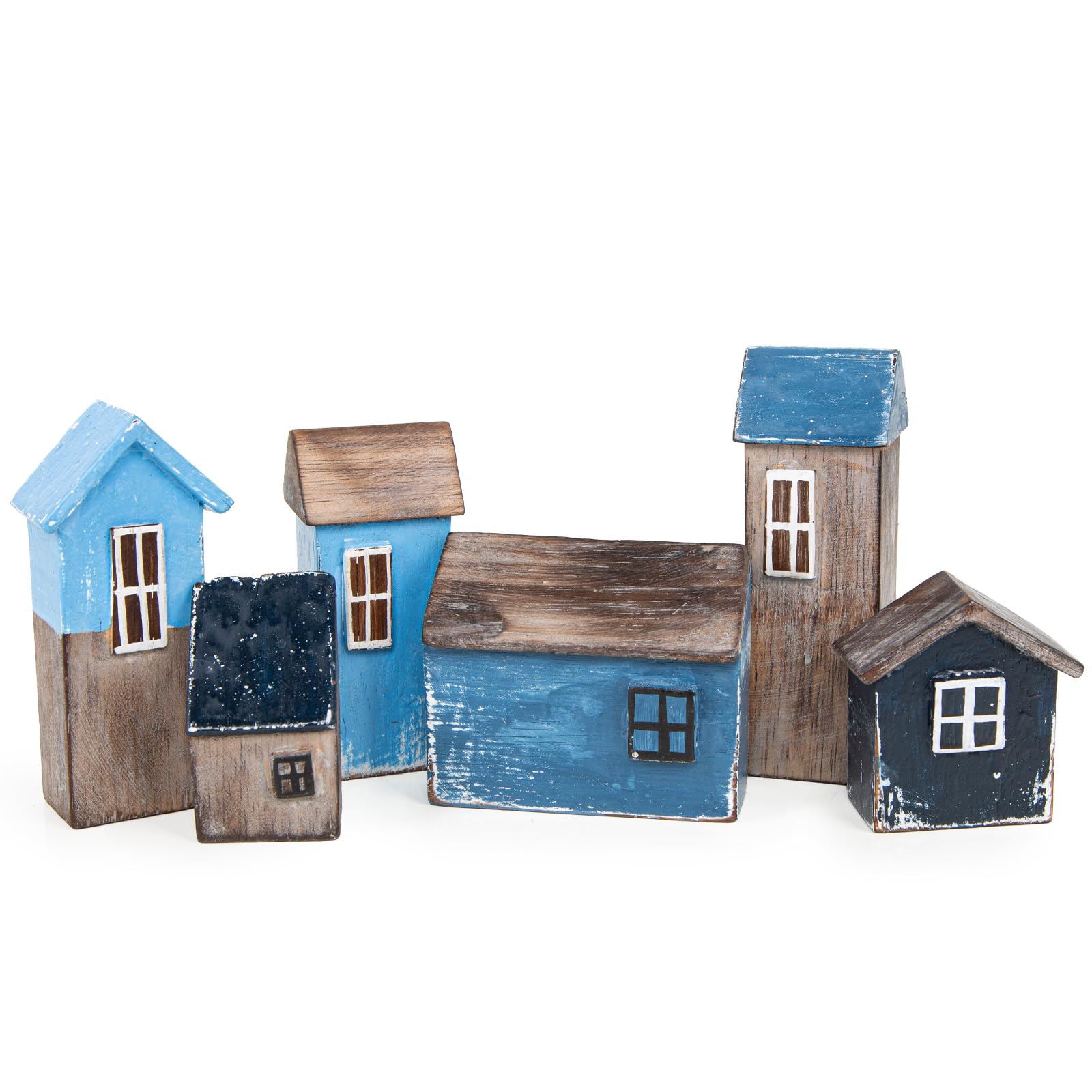Logbuch-Verlag Set 6 Statuette Case Marittime 33x3x12cm
