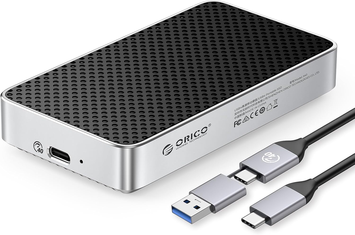 Orico SSD Esterno USB 4.0 da 2TB - X40 - immagine 1