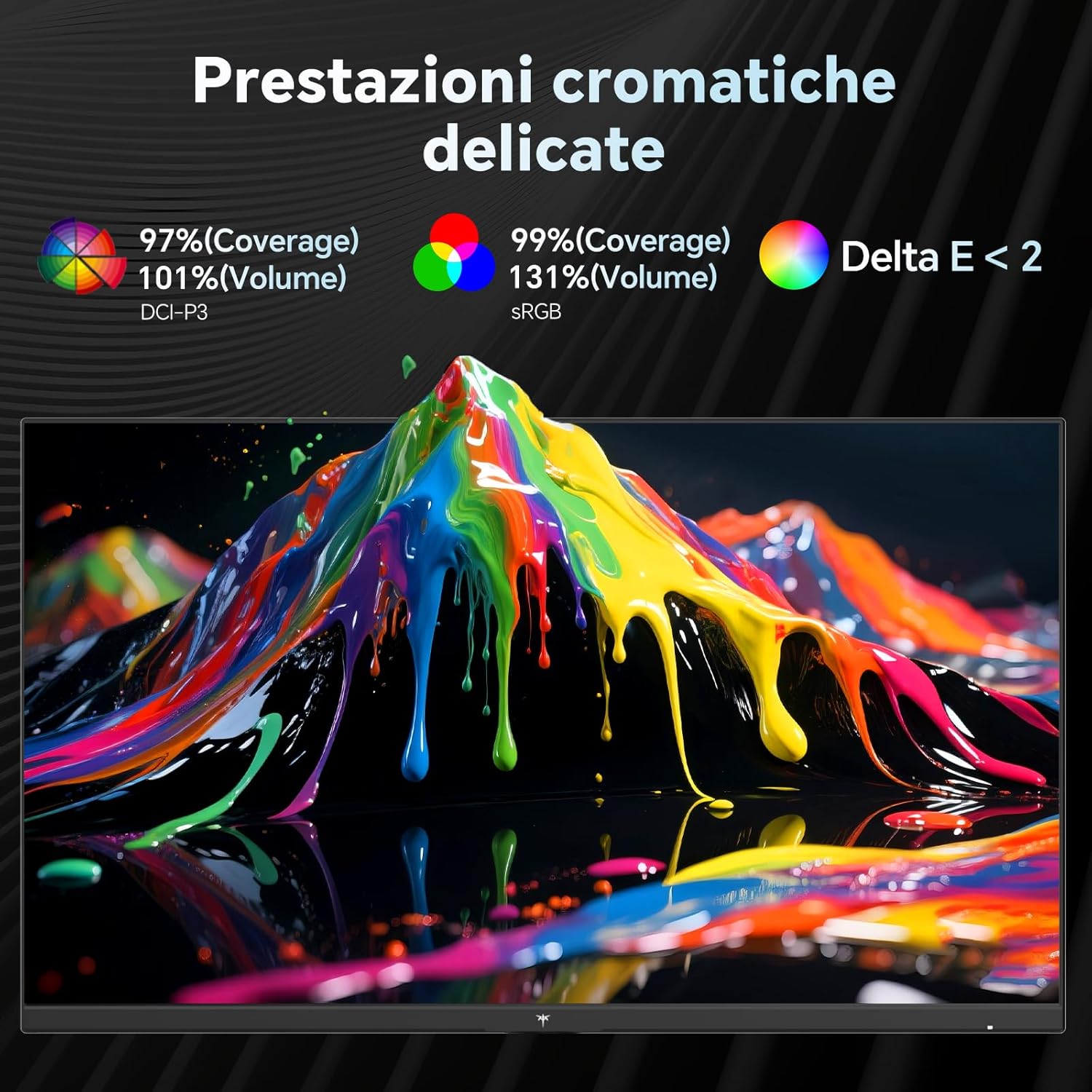 Ktc Monitor 27 Pollici 2K@200Hz Fast IPS, Bianco - immagine 4