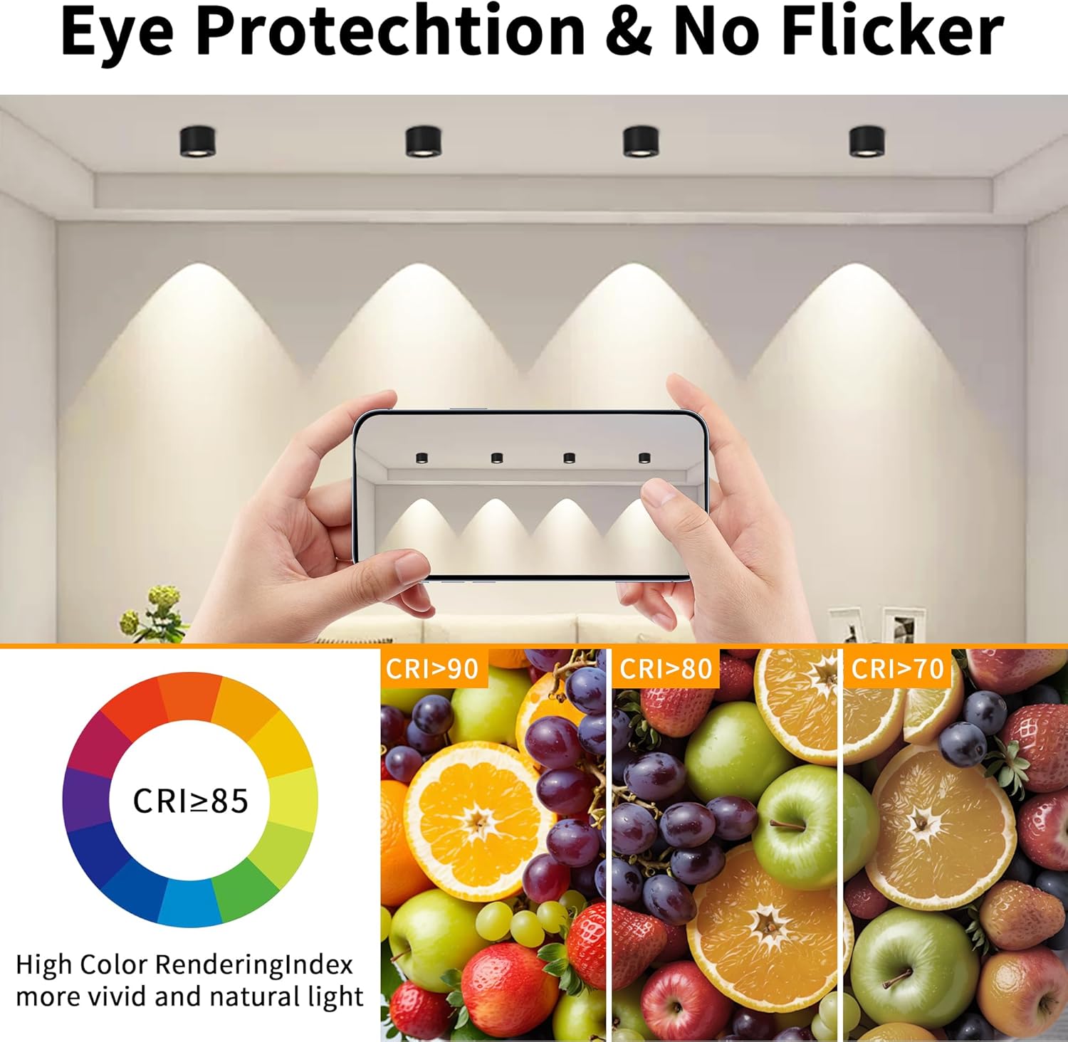 Foco LED de Techo Orientable 5W, Pack de 2 - immagine 8