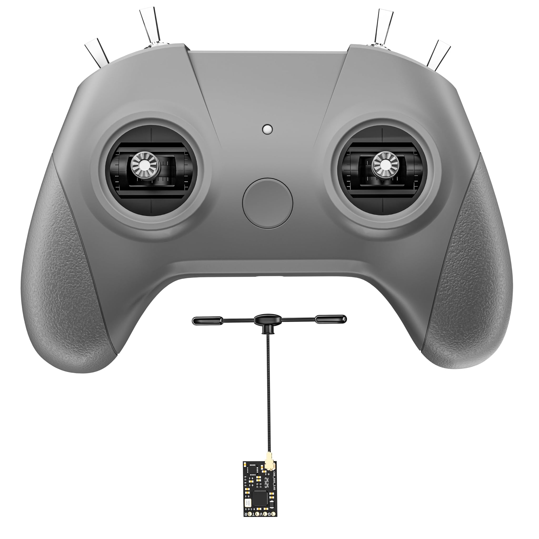 C8 ERLS RC trasmettitore telecomando perfetto per principianti e veterani sviluppato per FPV Racing Drone/RC aereo/multirotos/auto/barca con 1 ricevitore