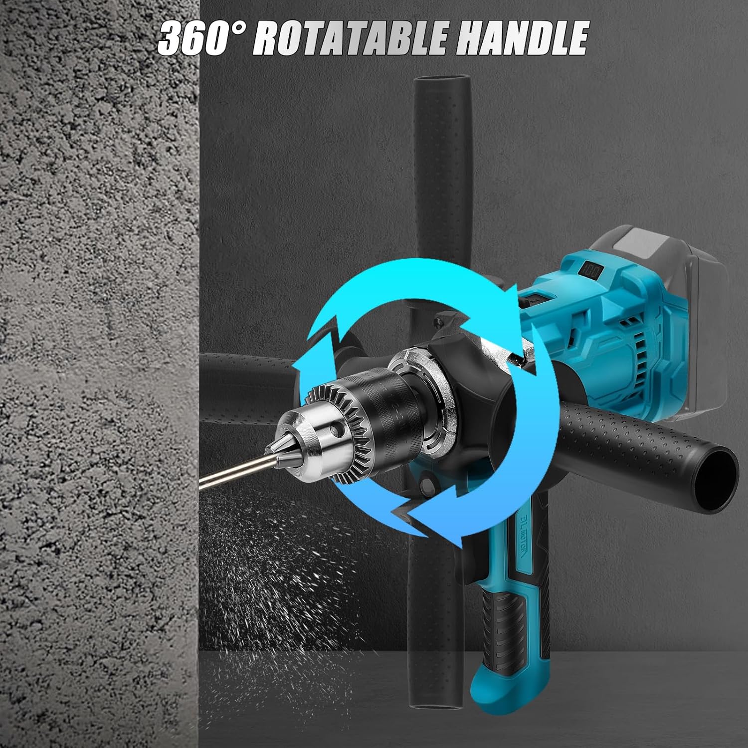 Miscelatore Malta a Batteria 2 in 1 con Frusta - immagine 3