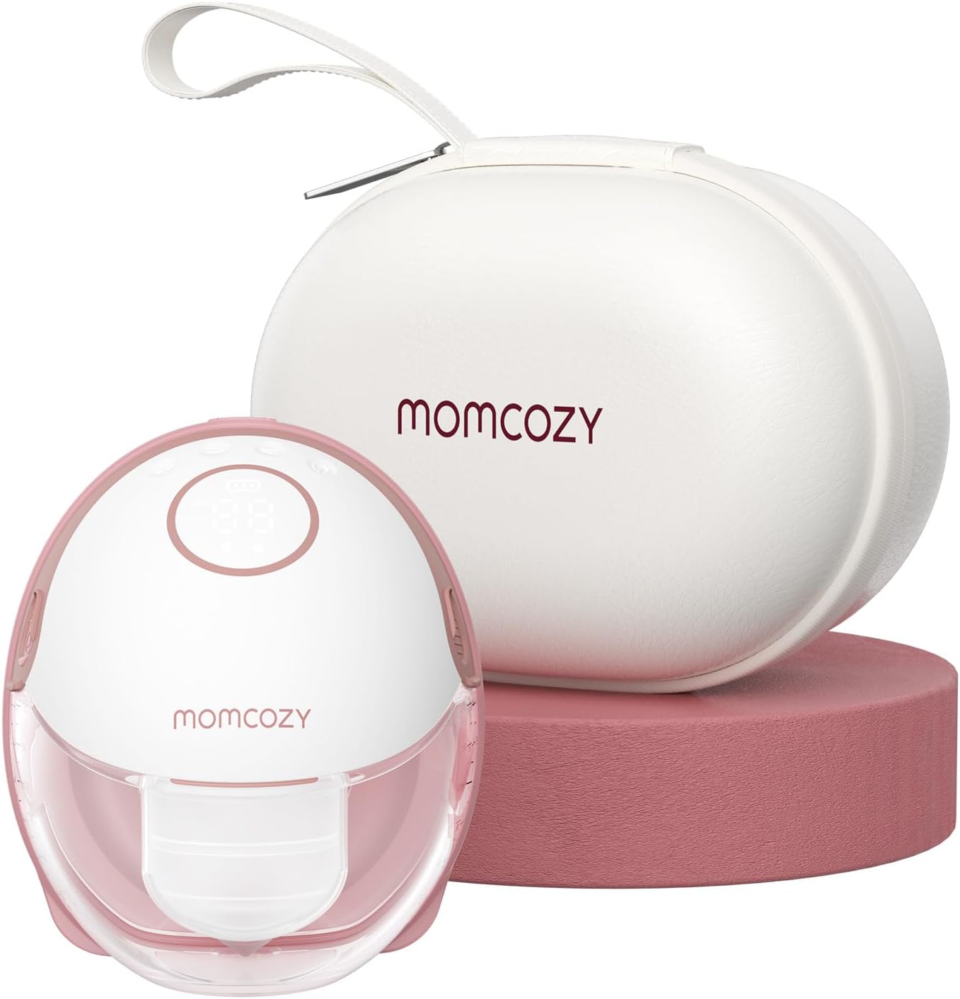 Momcozy Tiralatte a Mani Libere Mobile Style M6, 24mm Rosso - immagine 1