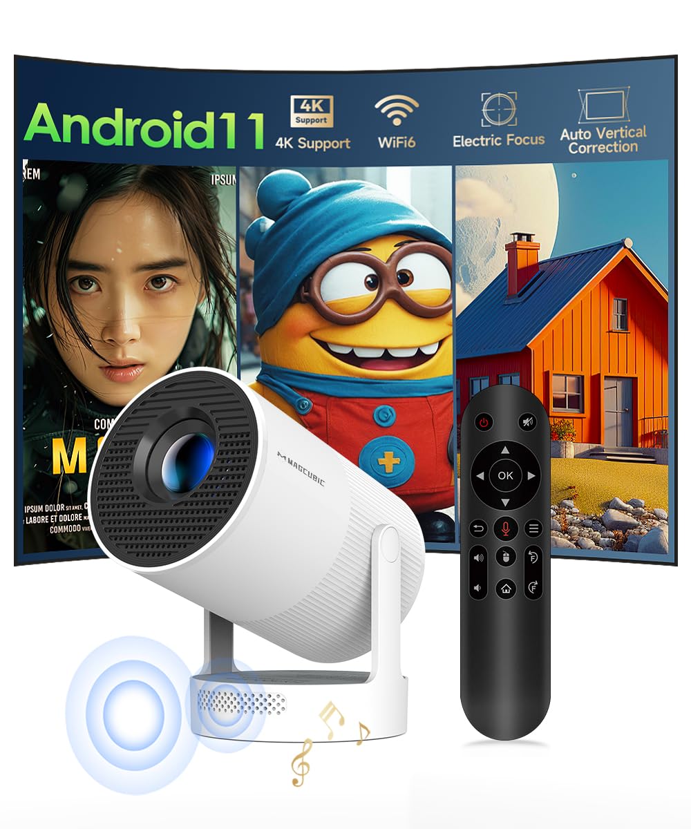 Mini Proiettore 4K Android 11 Smart Projector