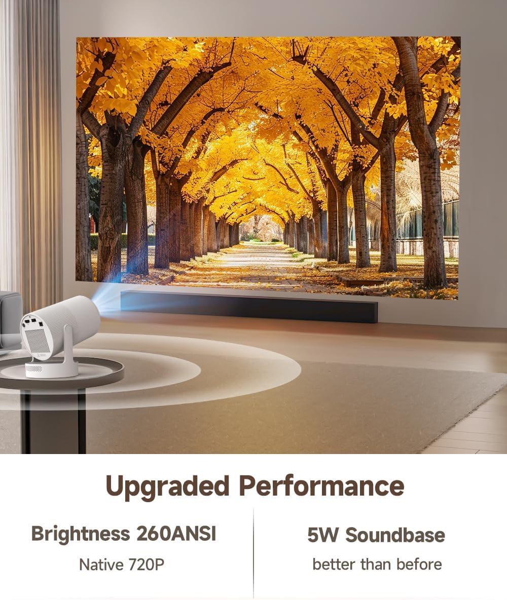 Mini Proiettore 4K Android 11 Smart Projector - immagine 4