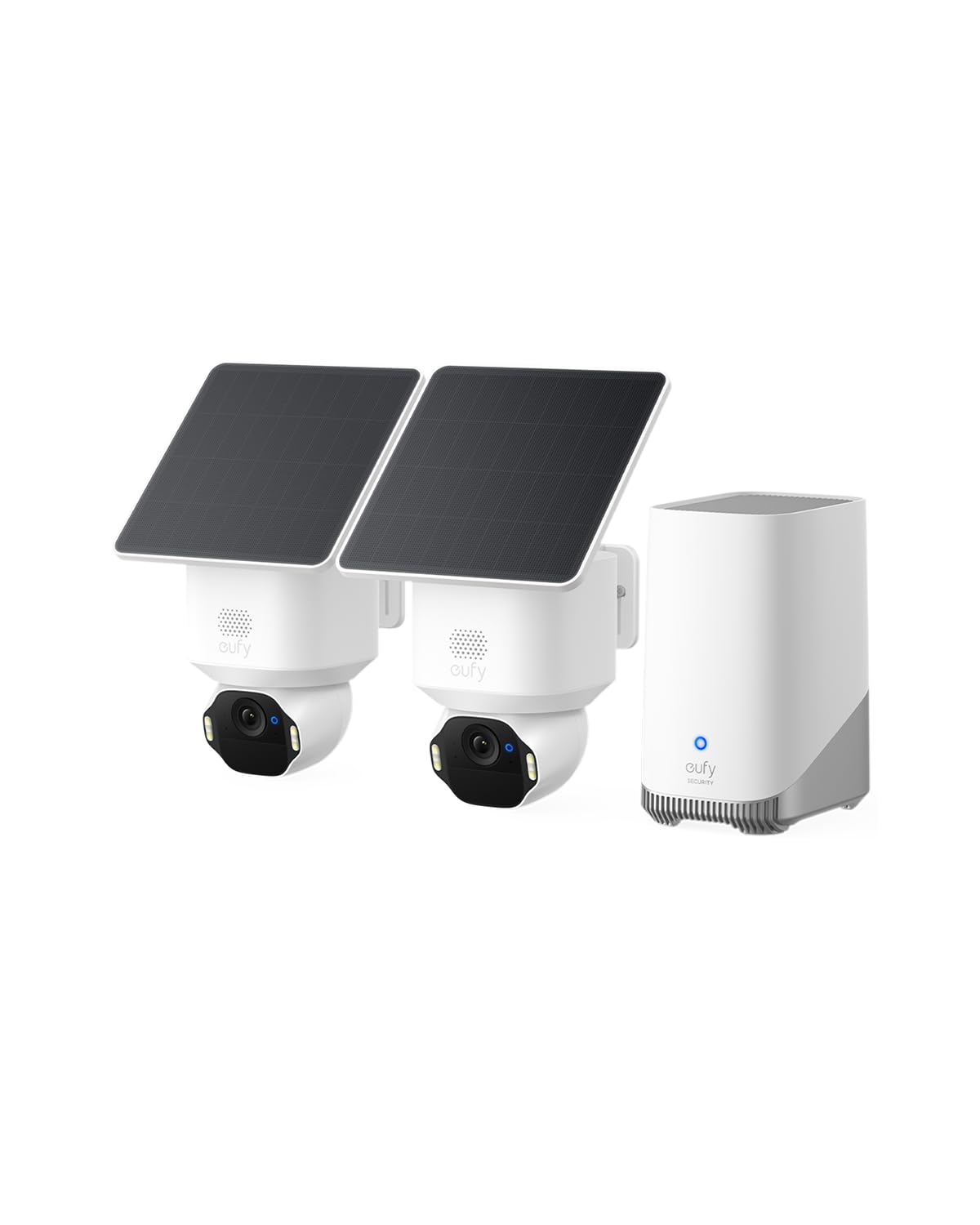 Eufy Security SoloCam E42 (HomeBase S380) Kit 2 Telecamere 4K