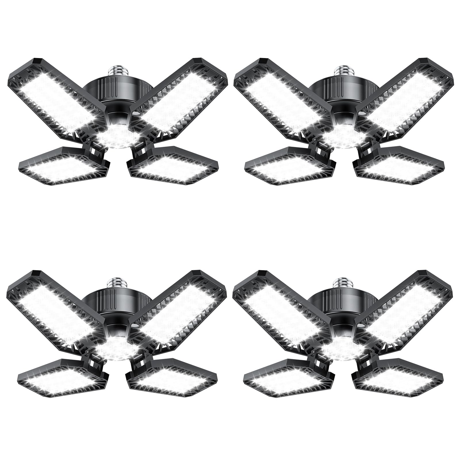 Plafoniera LED Garage 4 Pezzi 20W 2000LM