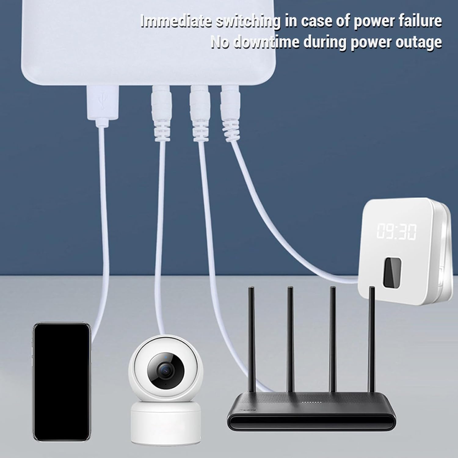 Tnfeeon Mini UPS 6000mAh per Router e Modem - immagine 3