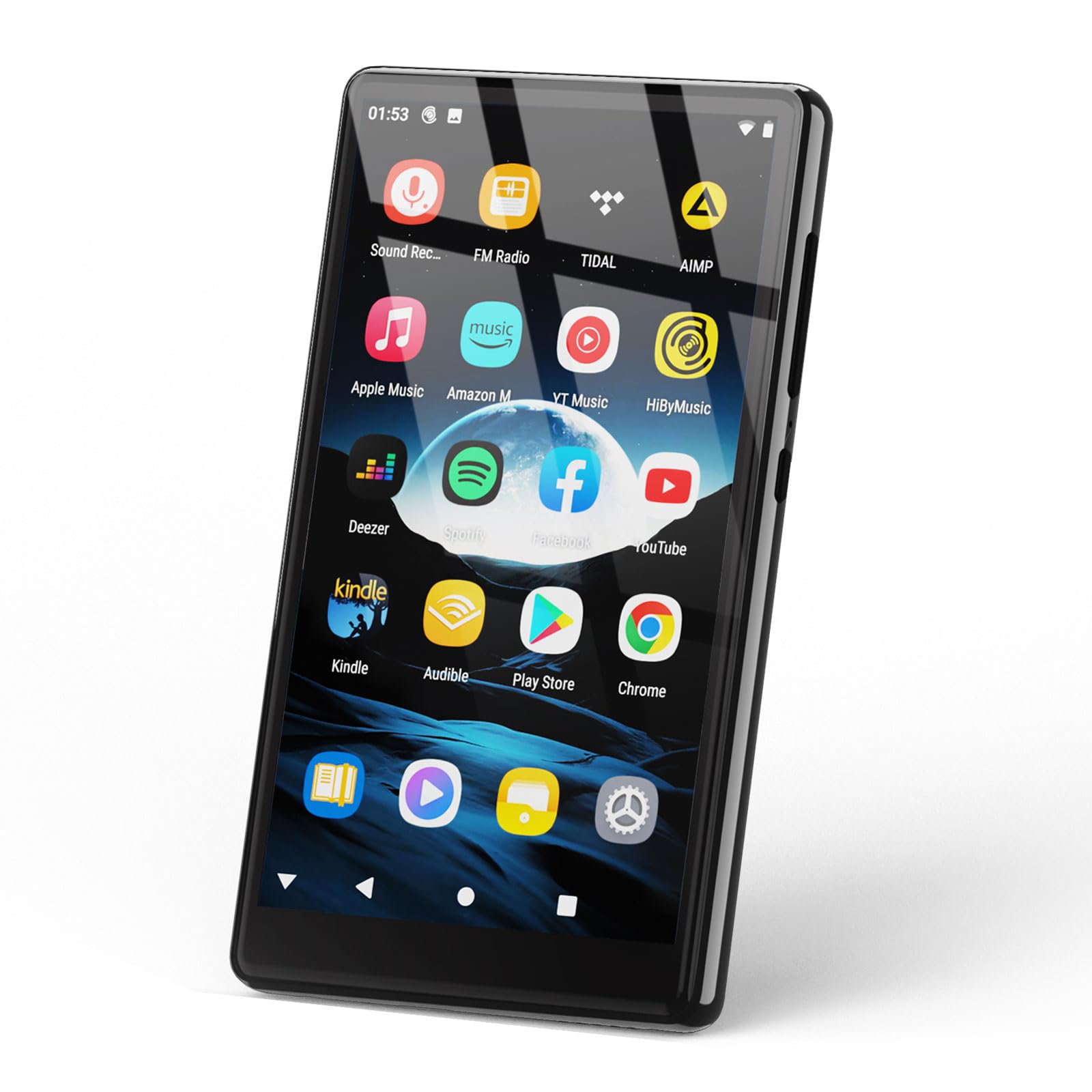 Lettore MP3 160GB con Bluetooth e WiFi, Black