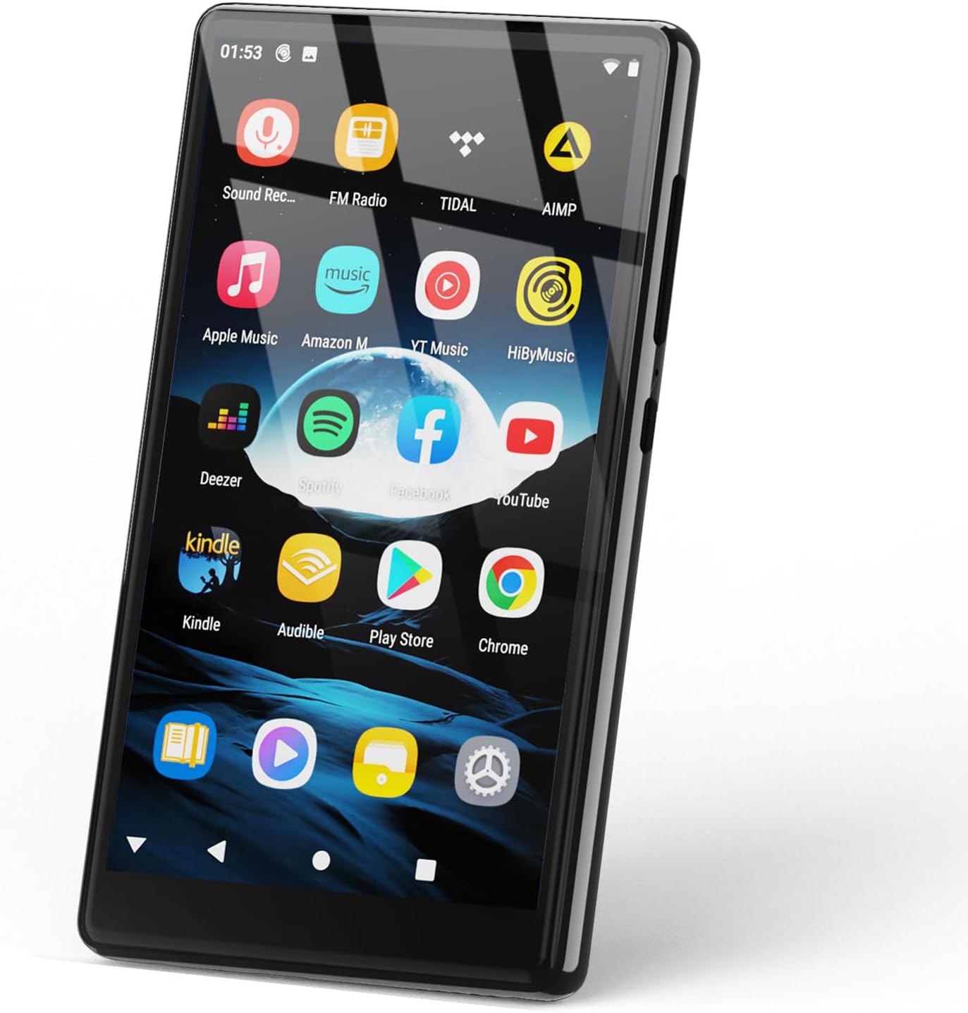 Lettore MP3 160GB con Bluetooth e WiFi, Black - immagine 1