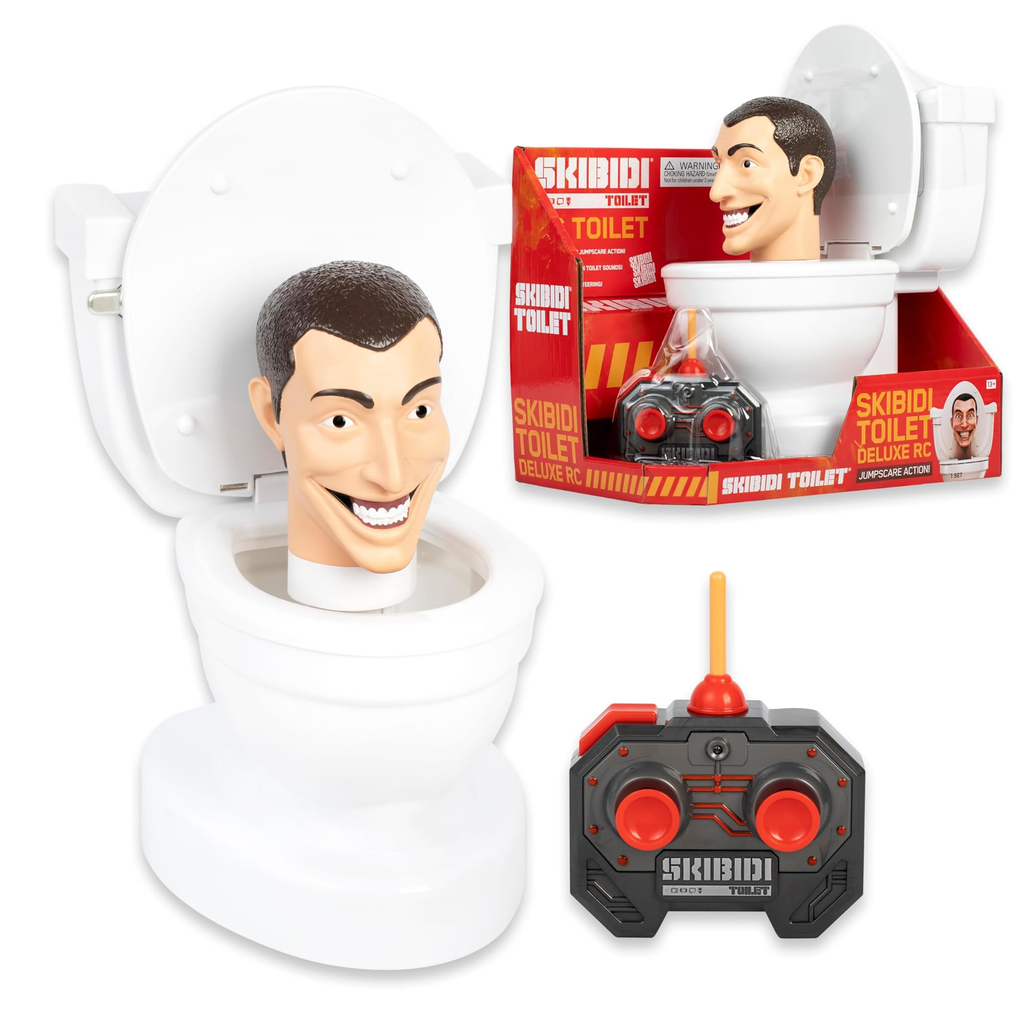 Skibidi Deluxe Toilet RC - Action Figure Telecomandata