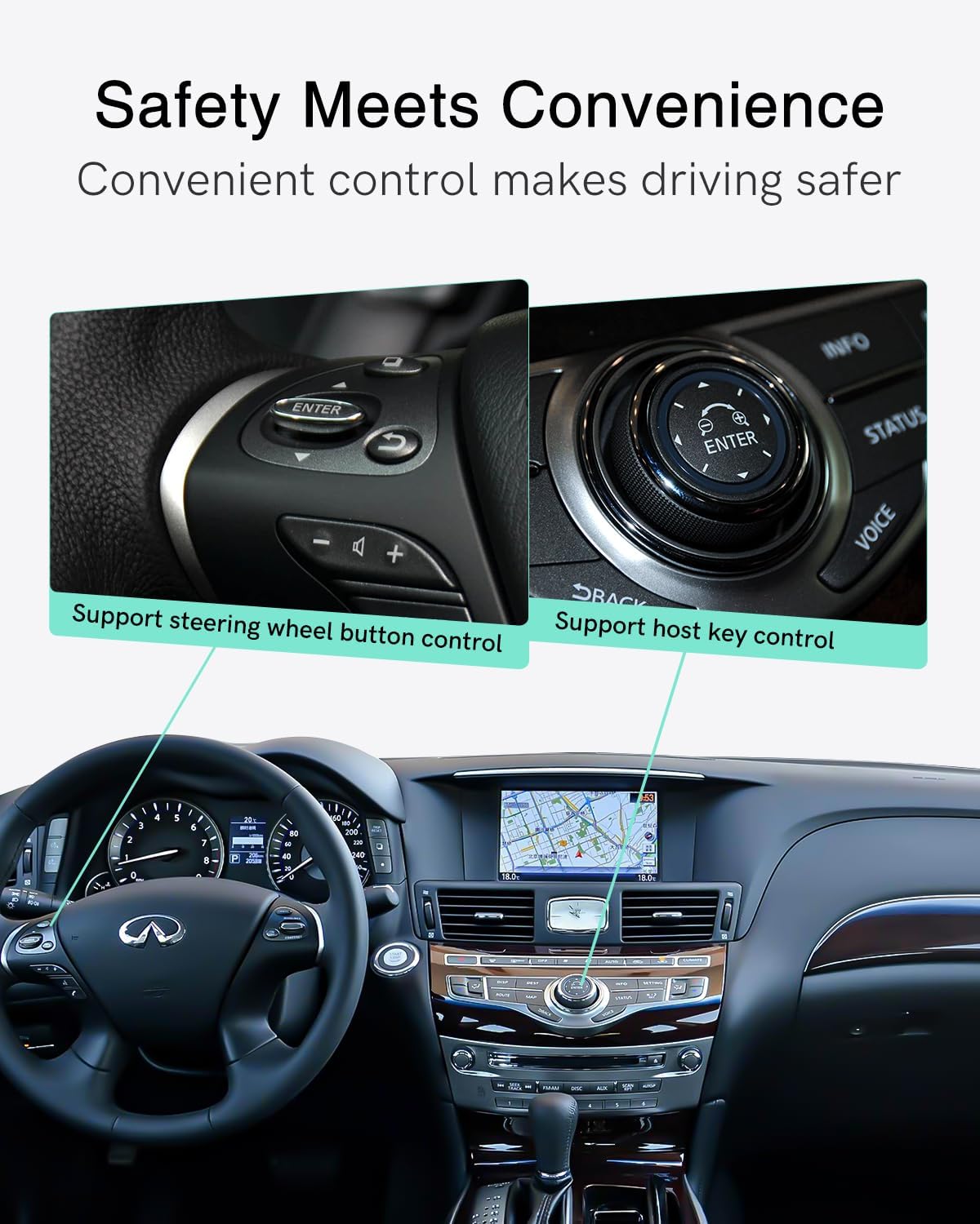 Choocl Adattatore Bluetooth per Auto Interfaccia USB - immagine 2