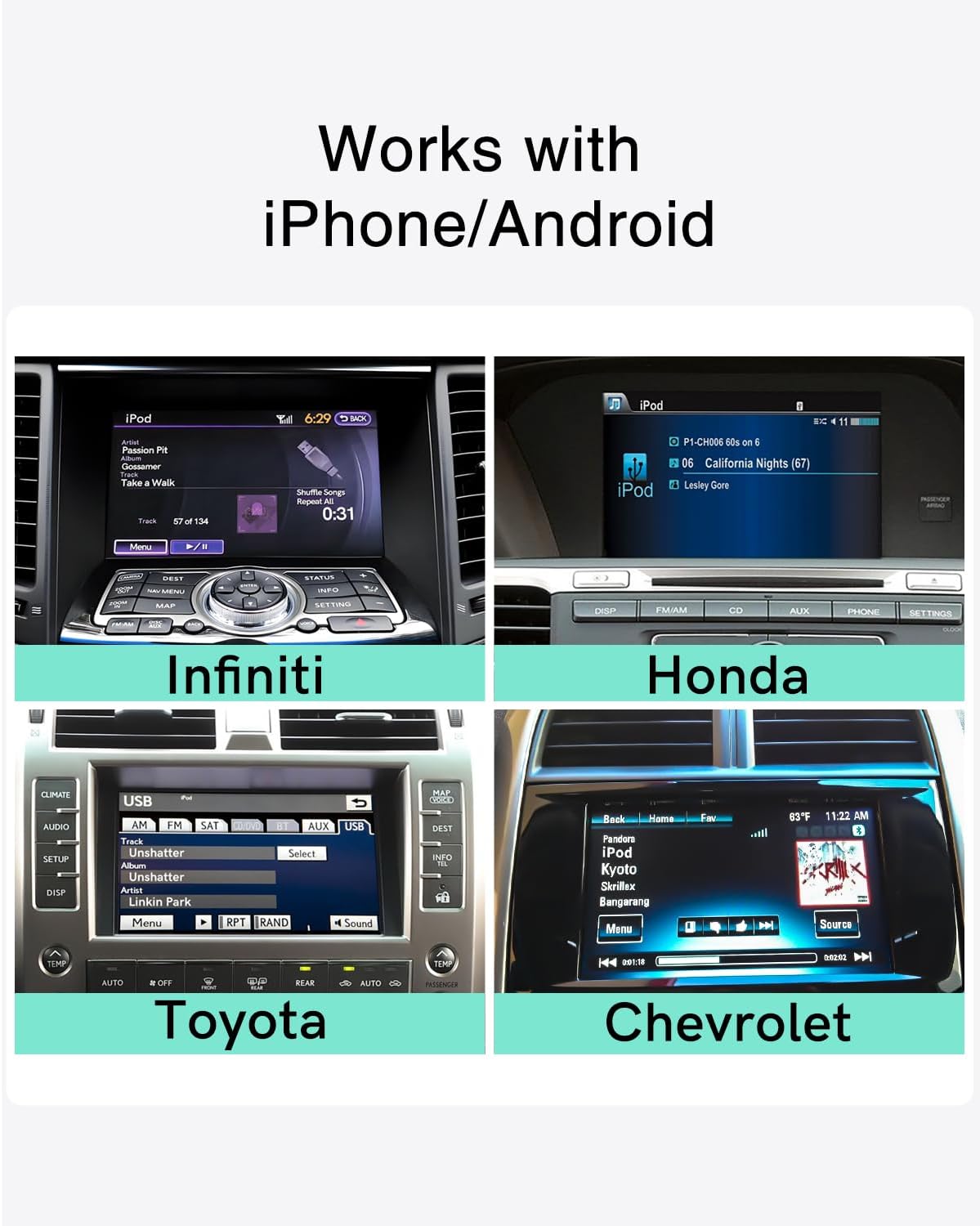 Choocl Adattatore Bluetooth per Auto Interfaccia USB - immagine 5