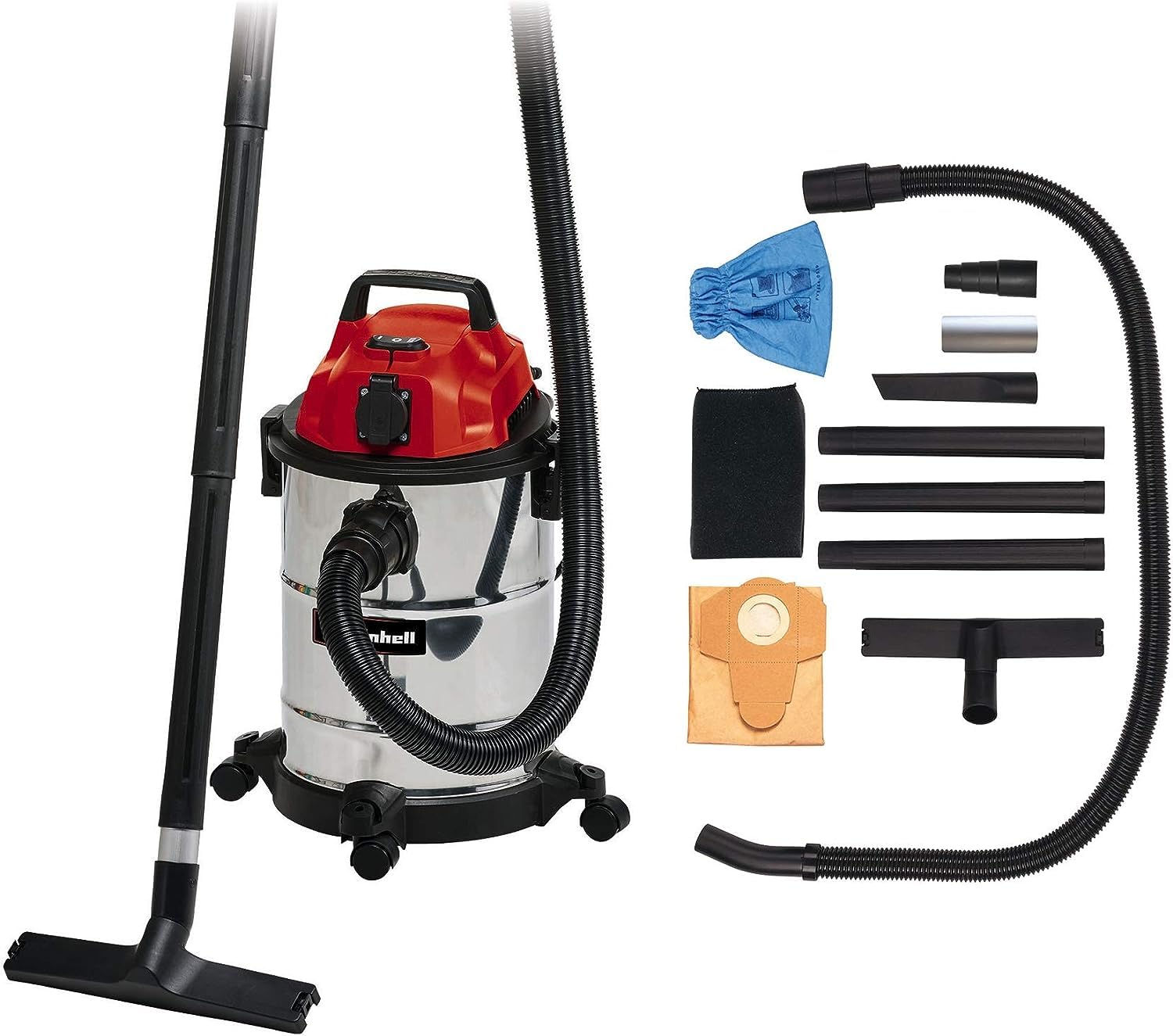 Einhell Aspiratore Solidi e Liquidi TC-VC 1820 SA 20 Litri