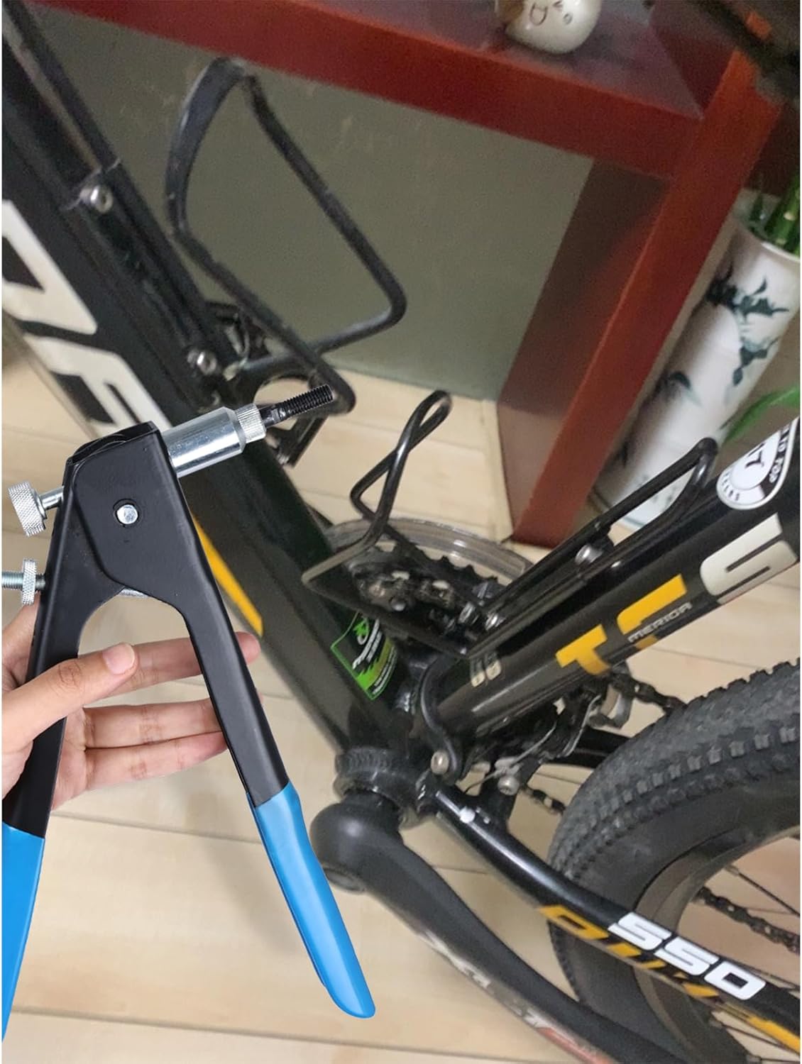 FreeTec Rivettatrice per Inserti Filettati 436Pz - immagine 8