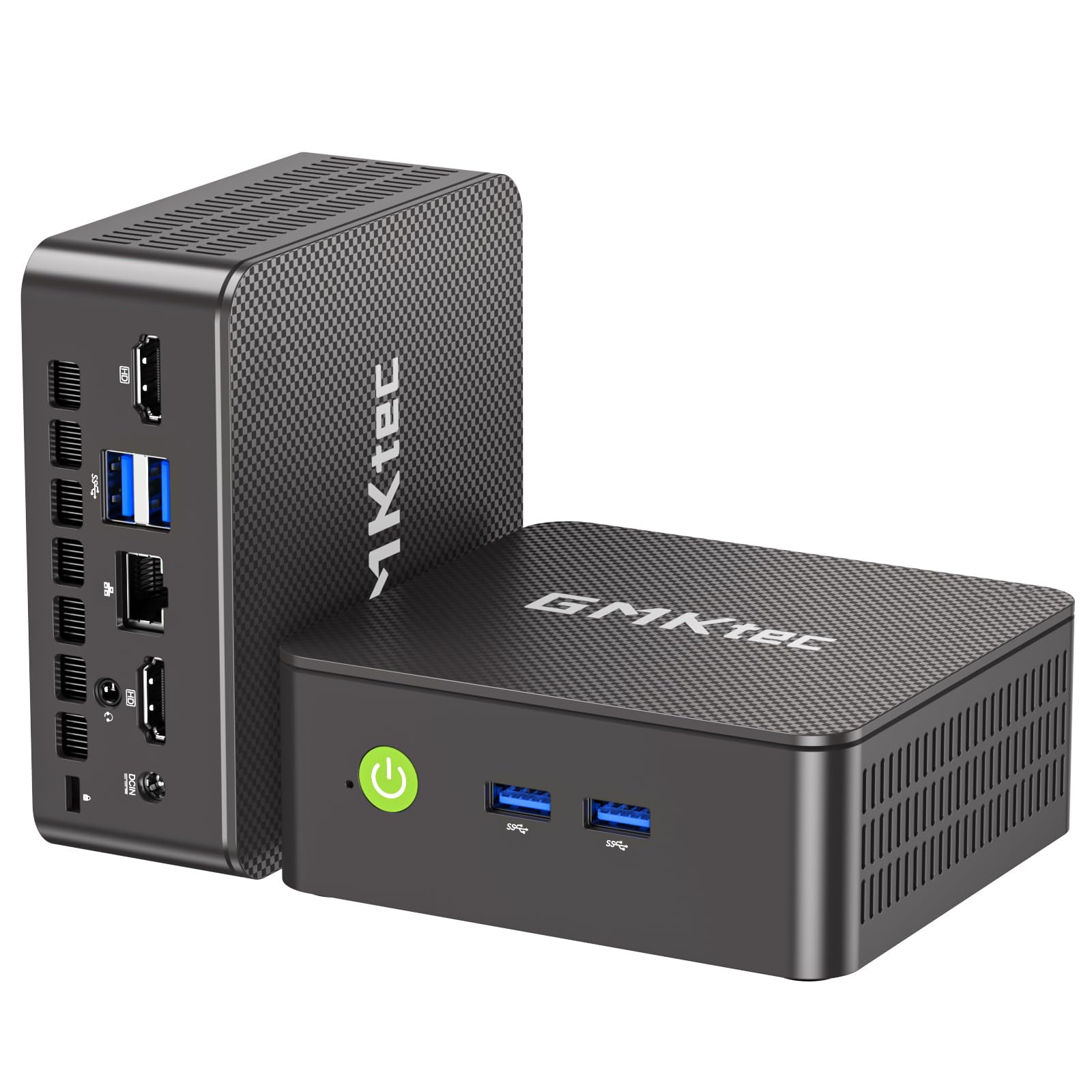 GMKtec G3 Pro Mini PC 16GB RAM 256GB SSD M.2 Intel i3-10110U 4.1GHz Mini Desktop con supporto VESA per ufficio, casa, azienda, HTPC, Proxmox, doppio display 4K, WiFi 5
