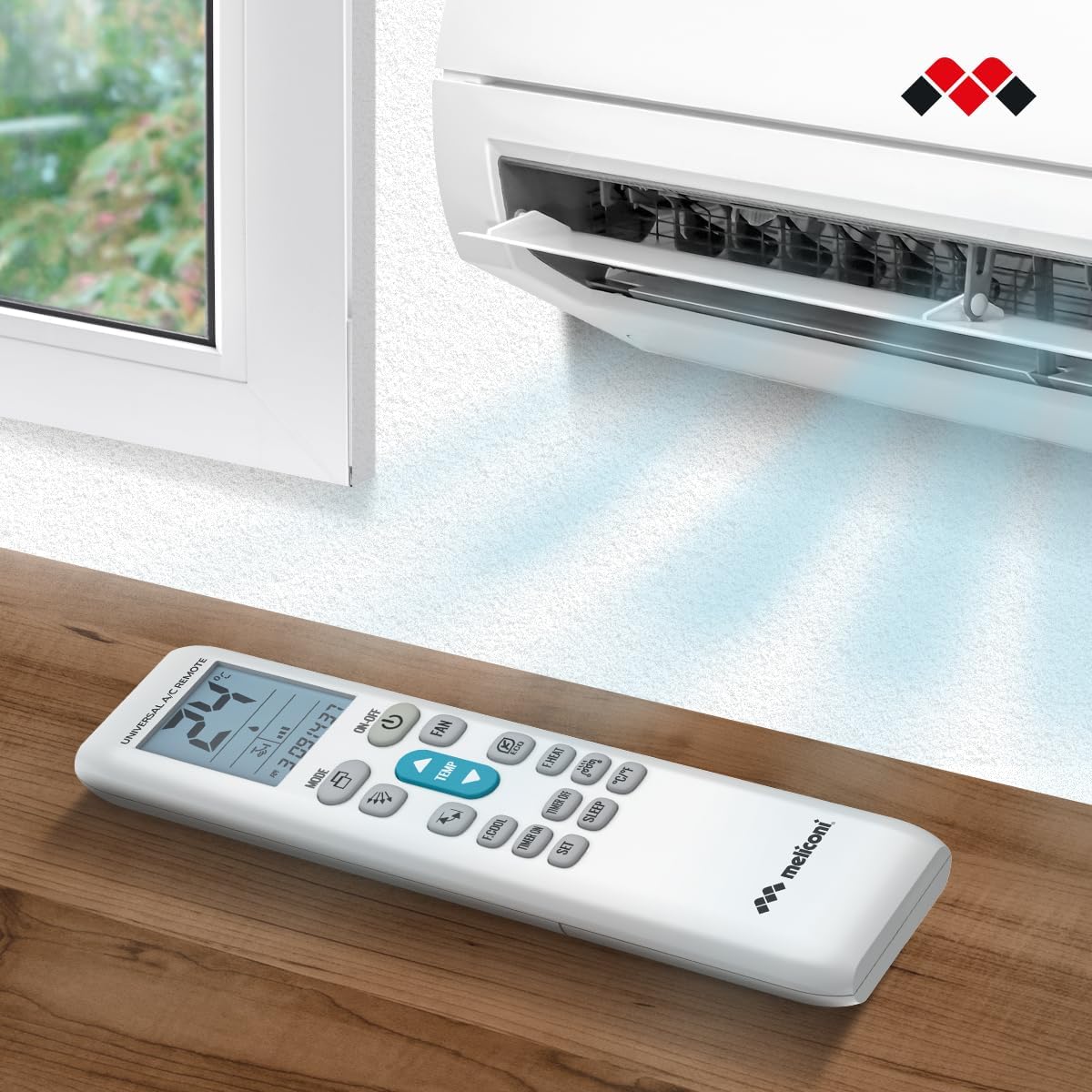 Meliconi AC50 - Telecomando Universale per Climatizzatori - immagine 2