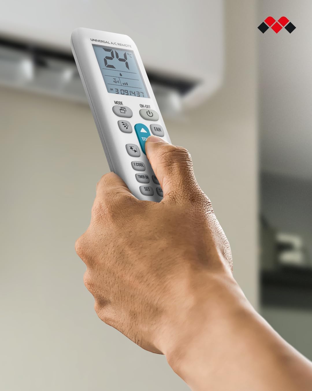 Meliconi AC50 - Telecomando Universale per Climatizzatori - immagine 3