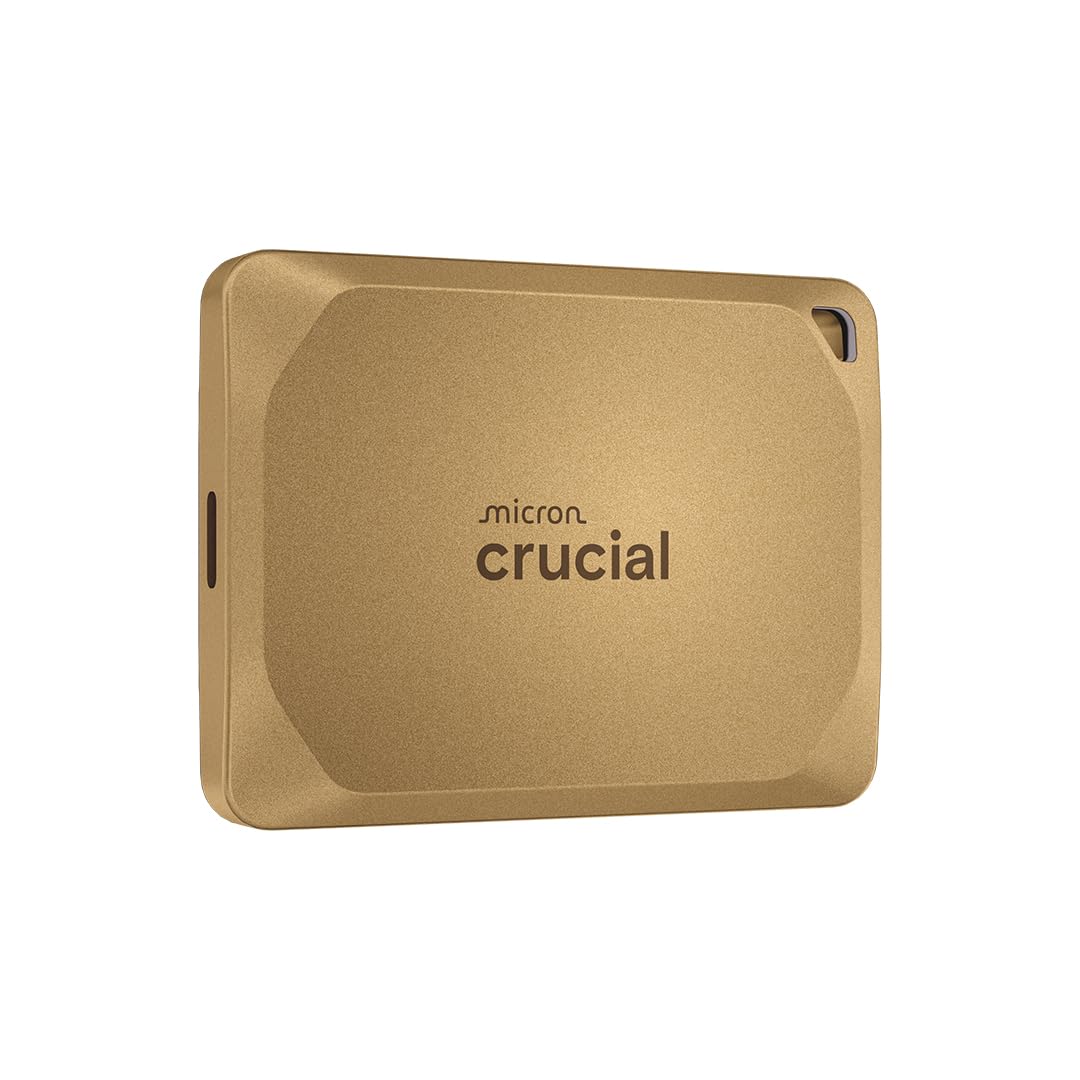 Crucial X10 Pro SSD Esterno 2TB USB-C 3.2, Oro