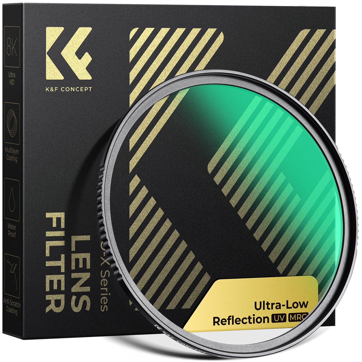 K&f Concept Nano-Xcel 62mm Filtro UV Ultrabasso
