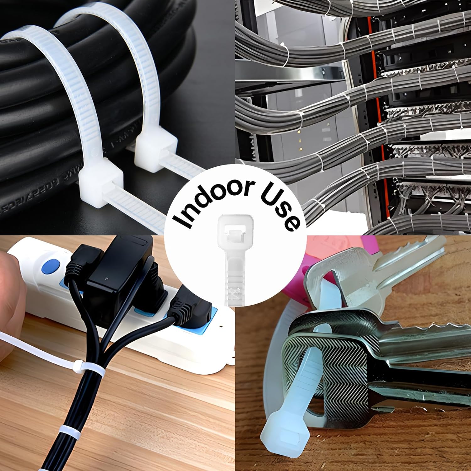 Dunsoo Fascette Plastica 1000 Pezzi - immagine 6