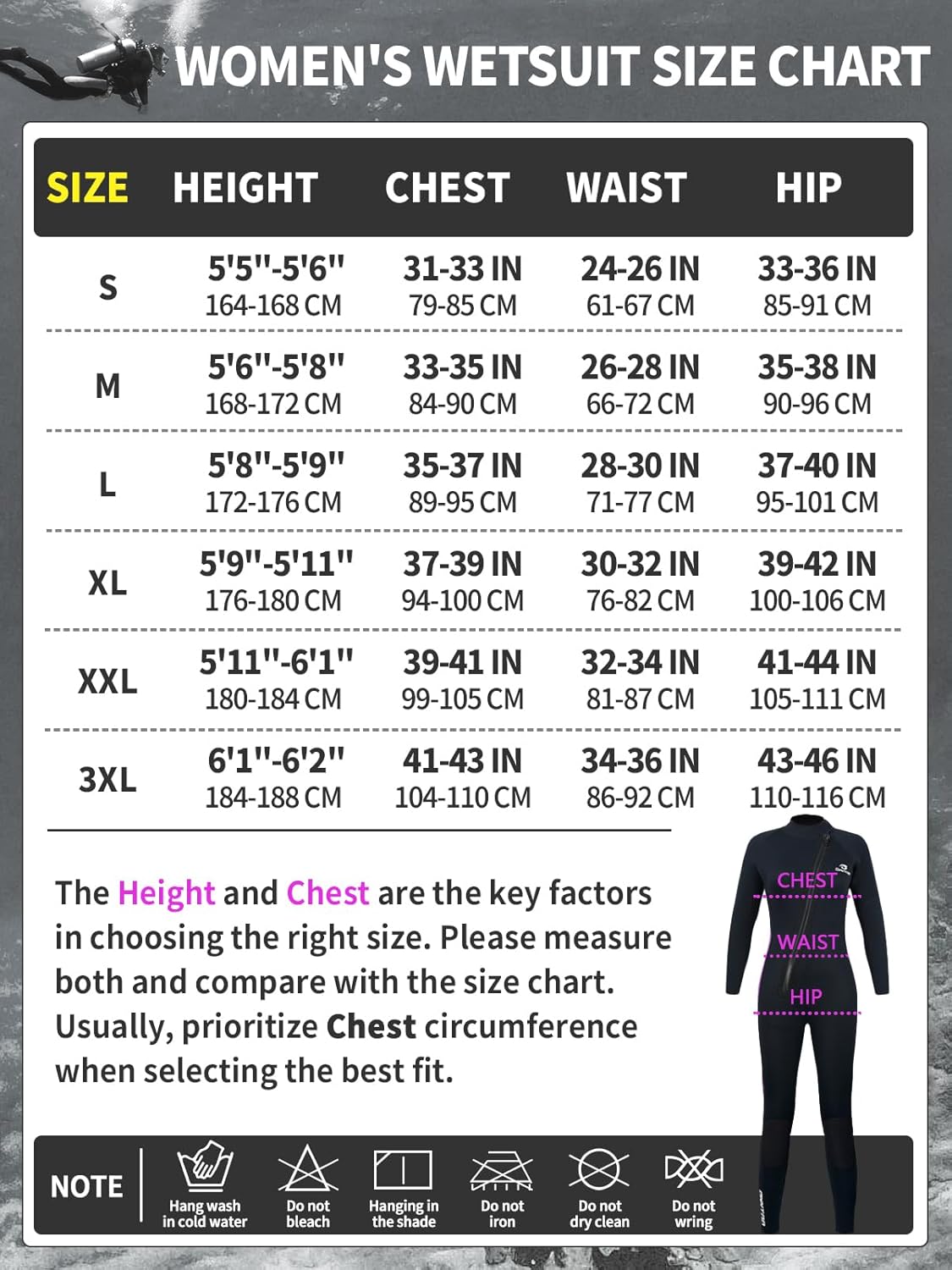 Owntop Muta da Sub 5mm per Uomo Donna - immagine 2