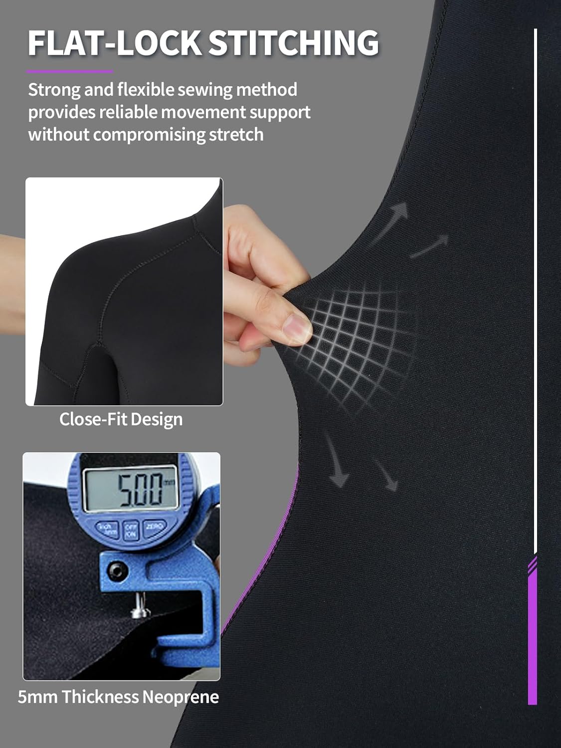 Owntop Muta da Sub 5mm per Uomo Donna - immagine 4