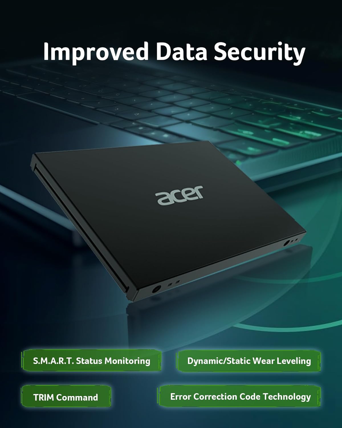 Acer RE100 SSD Interno SATA III 2,5'' 1 TB - immagine 6