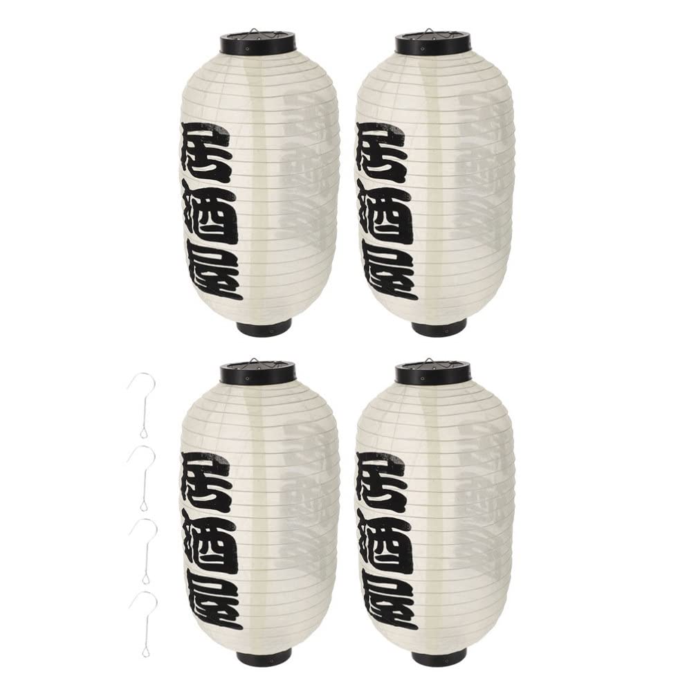 VALICLUD 4 Lanterne Giapponesi Impermeabili