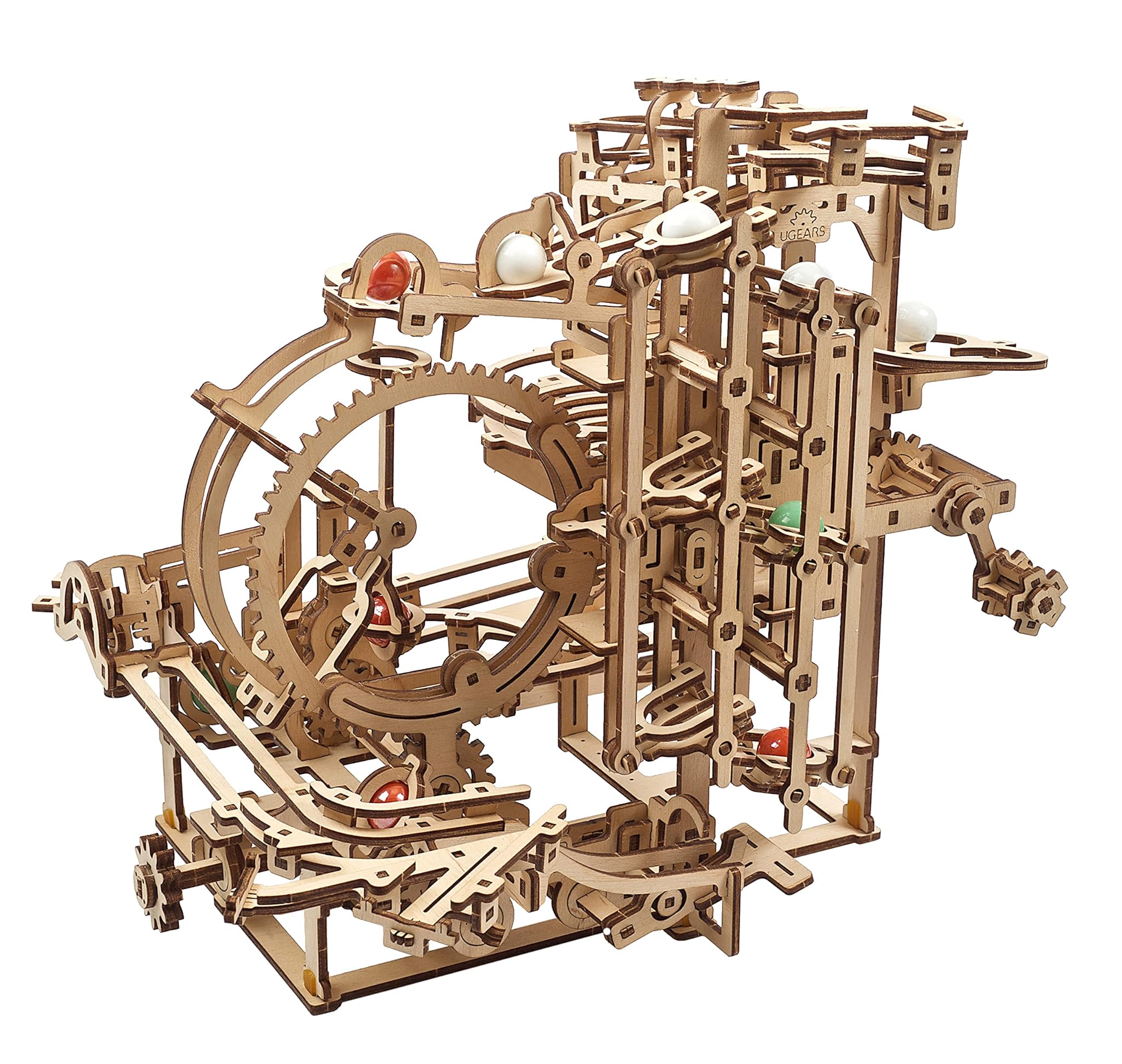 Ugears Pista per Biglie in Legno - Kit Puzzle 3D