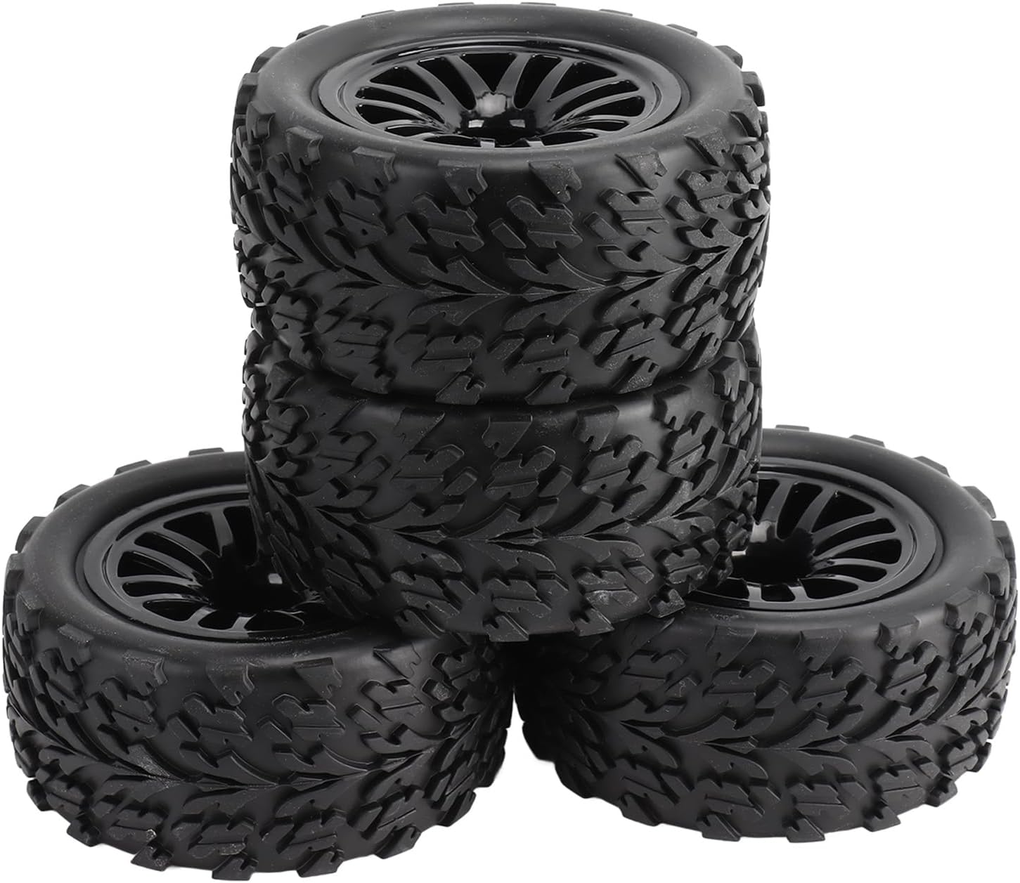 Pilipane 4PCS RC Pneumatici 12mm Hex Off Road per Camion 1/10 - immagine 6