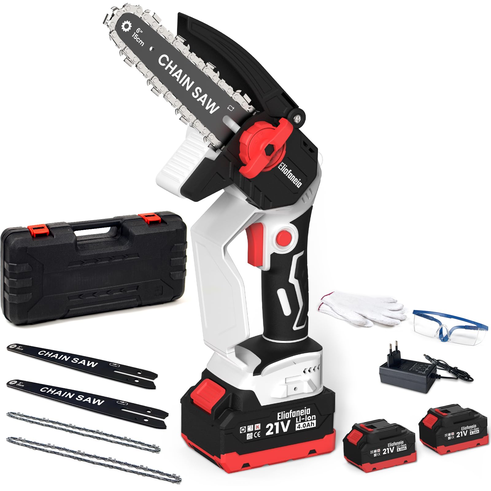 Mini Motosega a Batteria Eliofaneia 900W