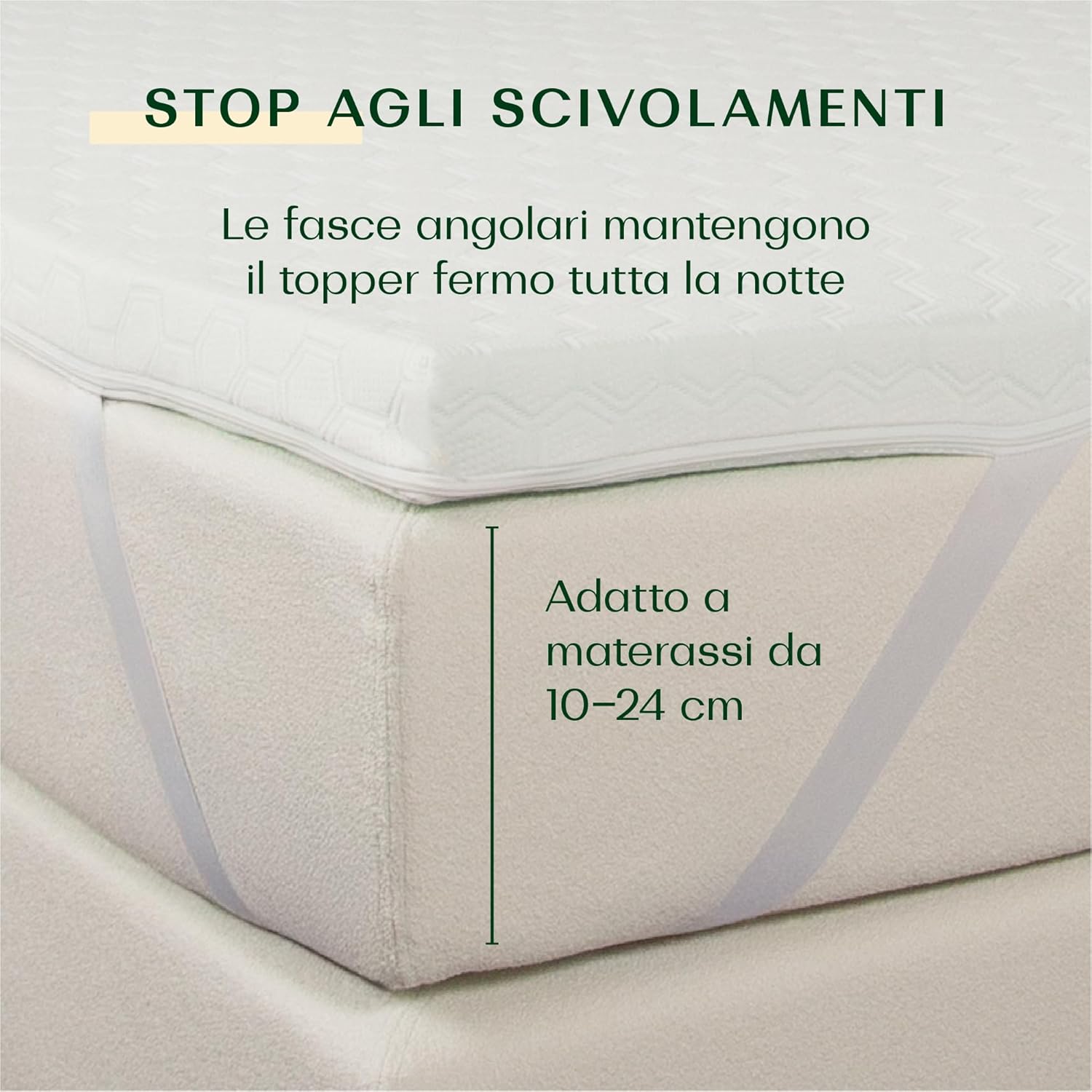 Topper Matrimoniale 140 x 200 Ergonomico - immagine 5
