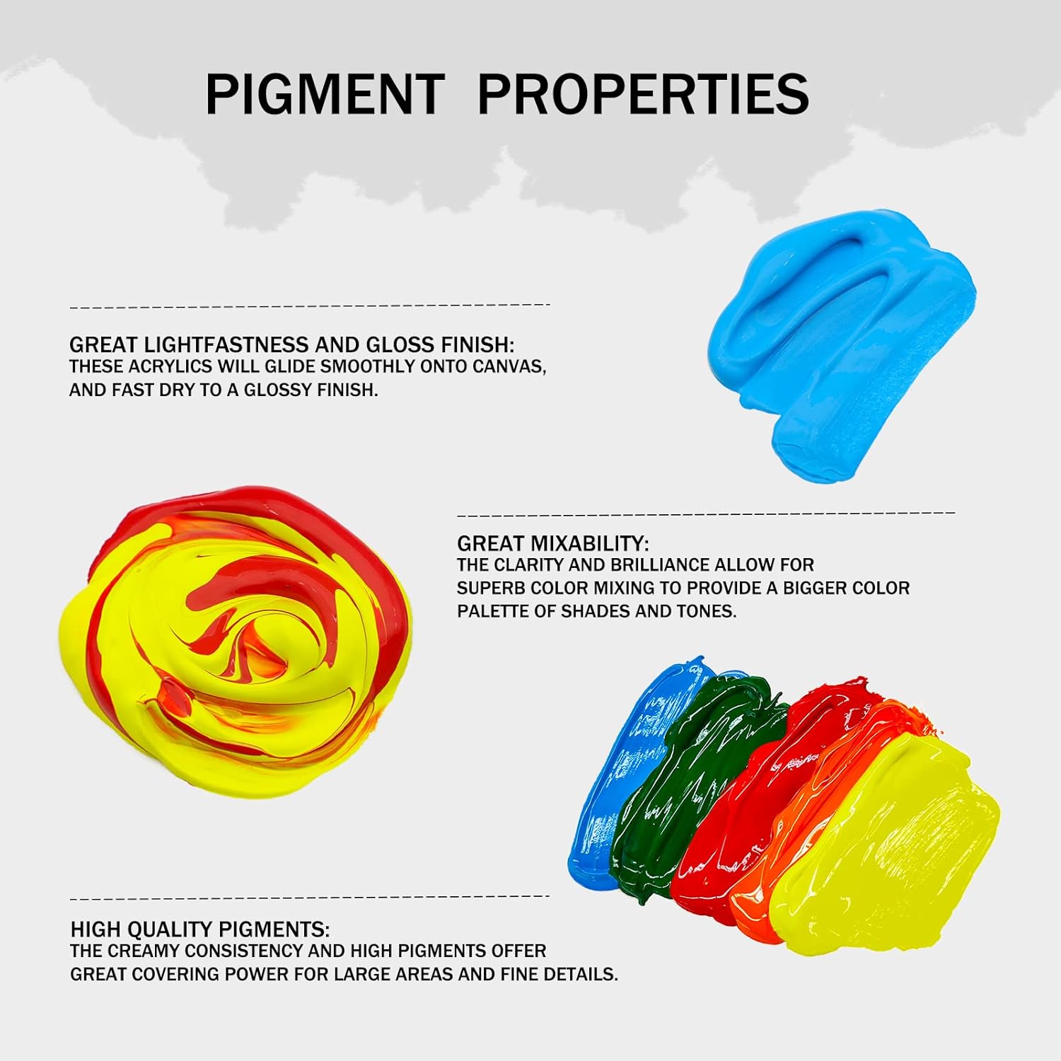 Artecho Colori Acrilici 18 × 59ml per Dipingere - immagine 3