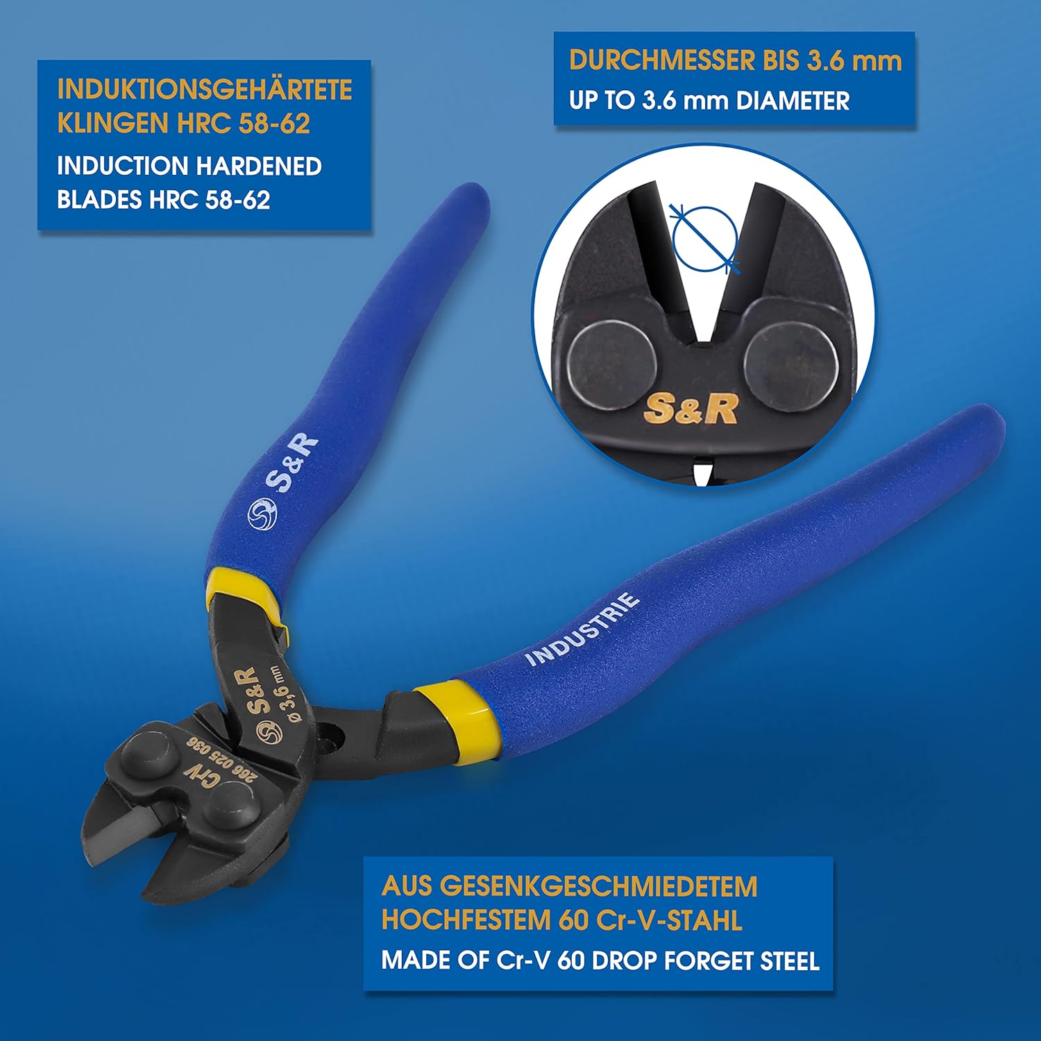 S&R Tagliabulloni Tronchesi Professionali 20 cm - immagine 3