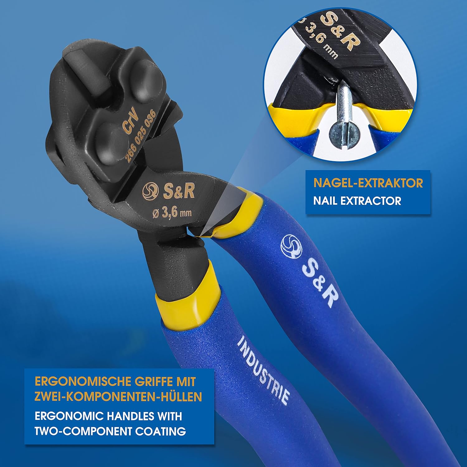 S&R Tagliabulloni Tronchesi Professionali 20 cm - immagine 4