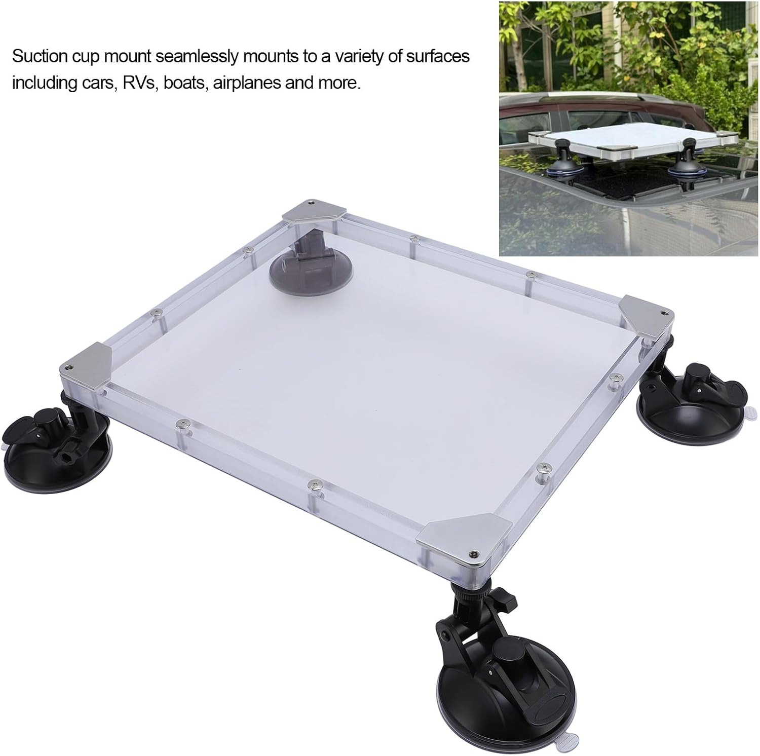 Lazmin112 Mini Supporto a Ventosa per Auto - immagine 3