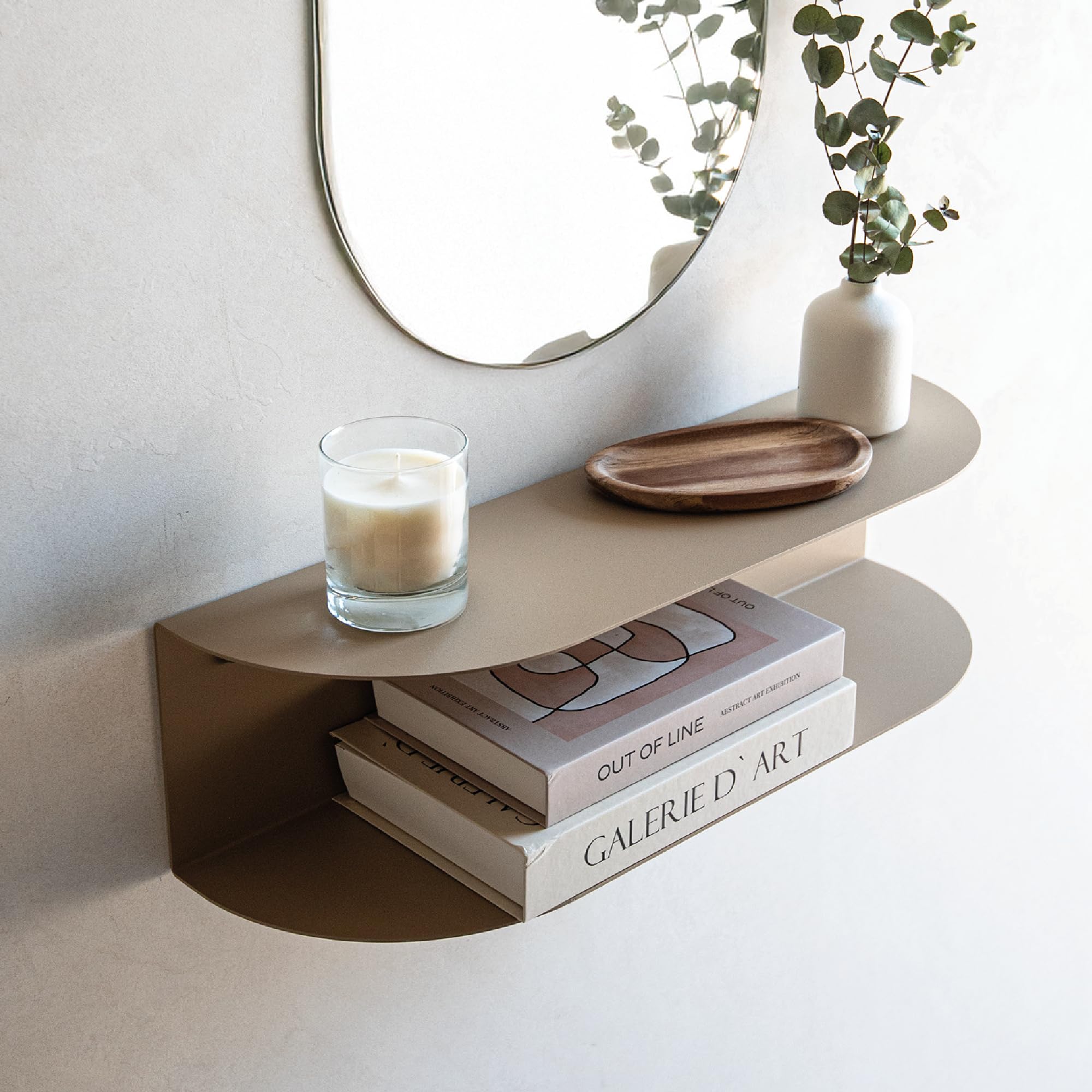 Miluka Consolle Ingresso Moderna 60cm - Modello Ovva