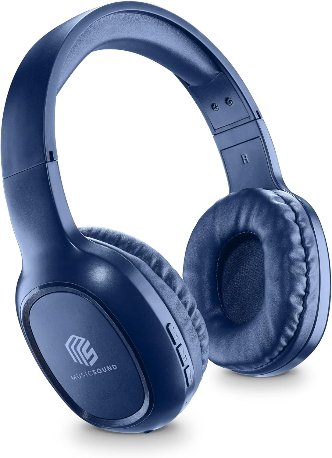 Music Sound HEADBAND Bluetooth Basic - Cuffie On Ear, Blu - immagine 1