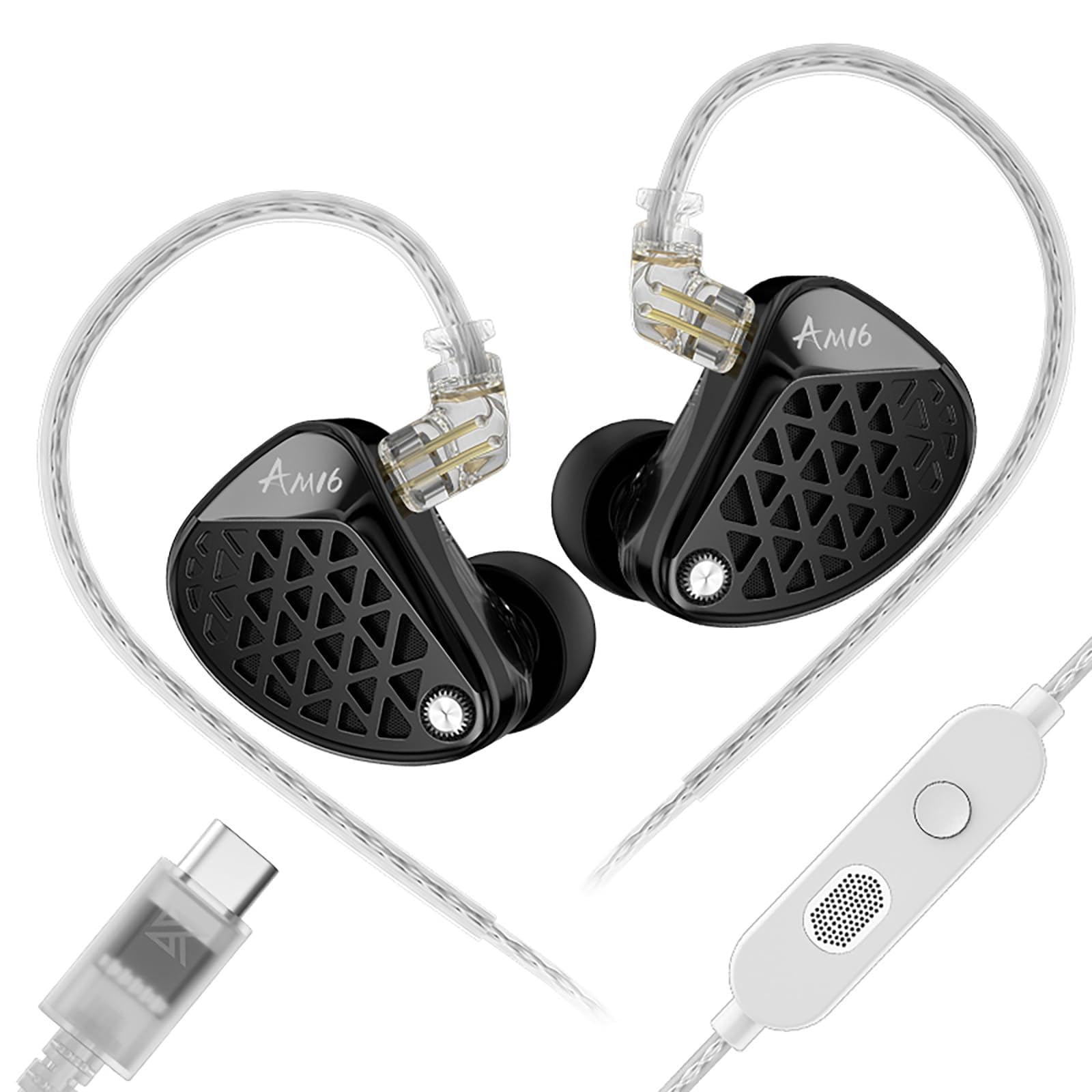 KZ AM16 In Ear Monitor Cuffie con 16 Driver BA