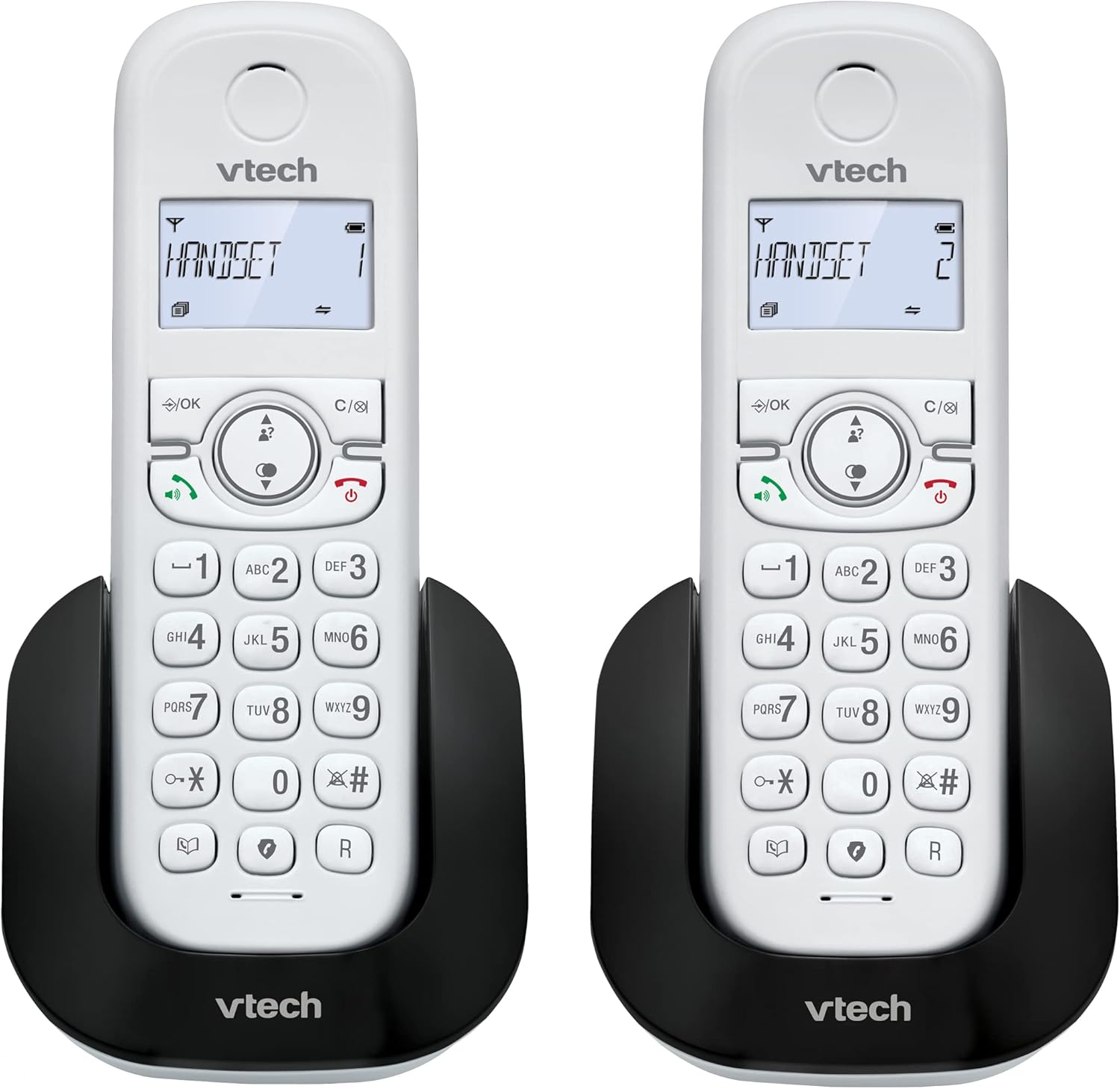 Vtech CS1501 Telefono Cordless Casa Duo, Bianco - immagine 1