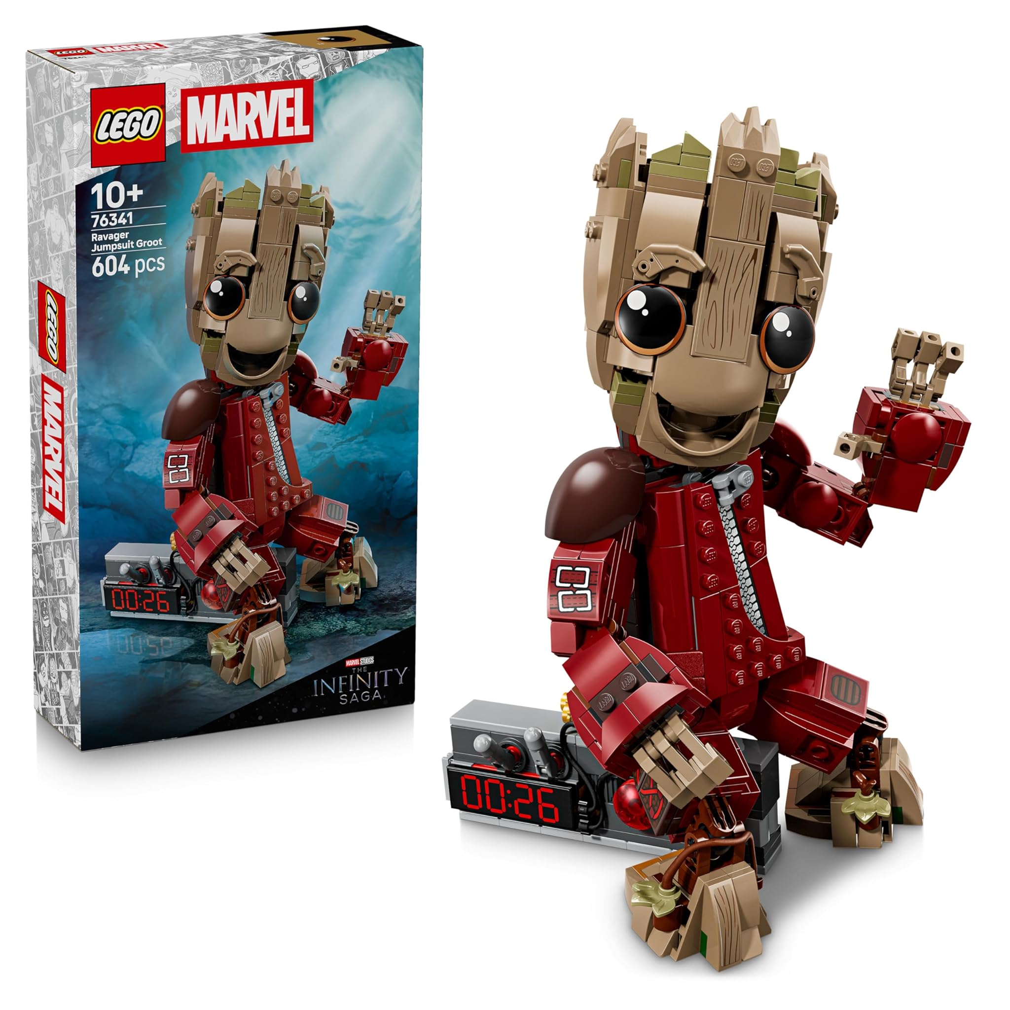 Lego Marvel Groot in Tuta da Ravager 76341