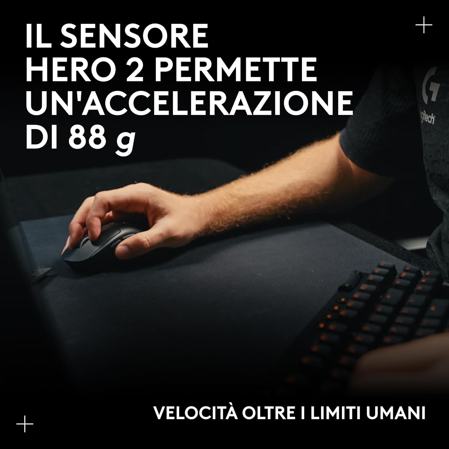 Logitech G PRO X SUPERLIGHT 2c - Mouse Gaming Wireless, Bianco - immagine 12