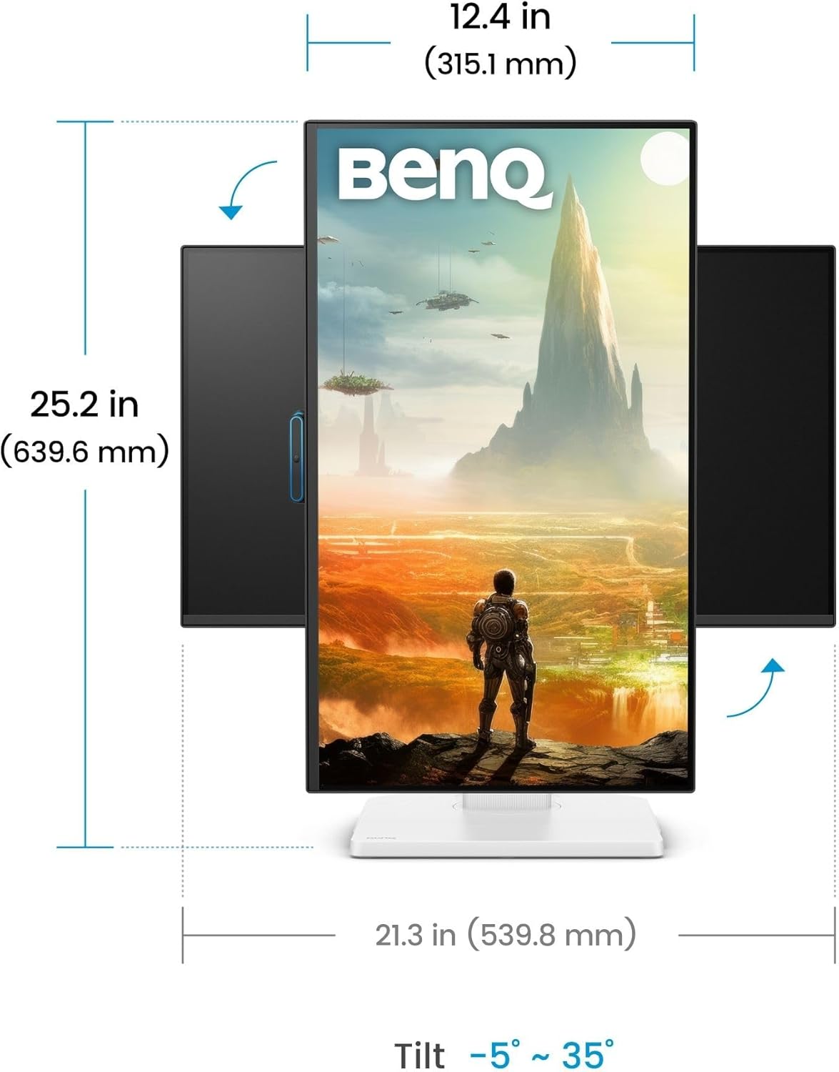 Benq GW2490TE - Monitor 23,8" 1080p FHD 144Hz IPS USB-C - immagine 7