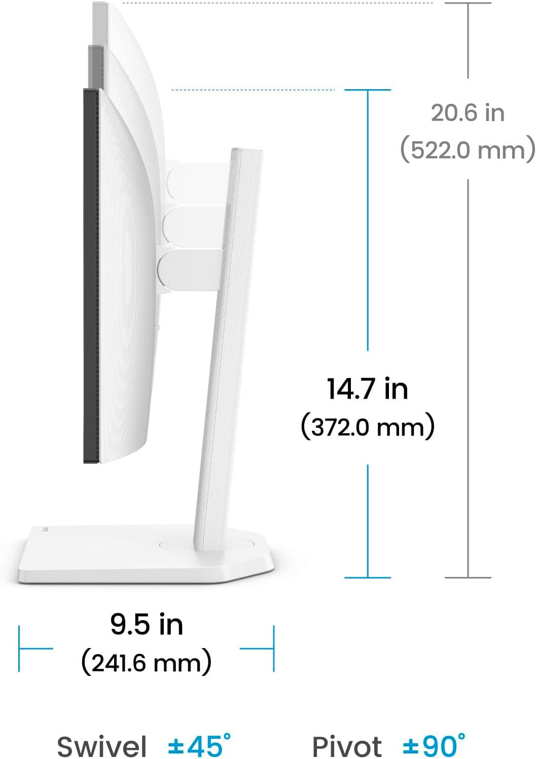 Benq GW2490TE - Monitor 23,8" 1080p FHD 144Hz IPS USB-C - immagine 8