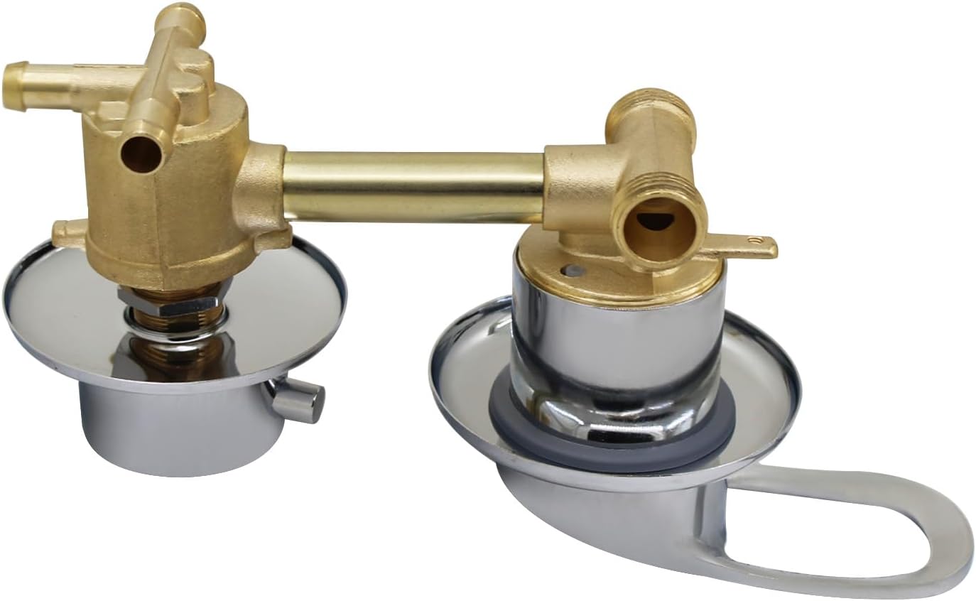 Miscelatore Doccia Incasso con Deviatore, Ottone Cromato - immagine 4